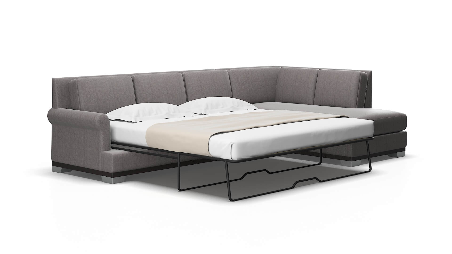 Newyork Atlas_plz Silver Panel Sleeper Espresso legs 2