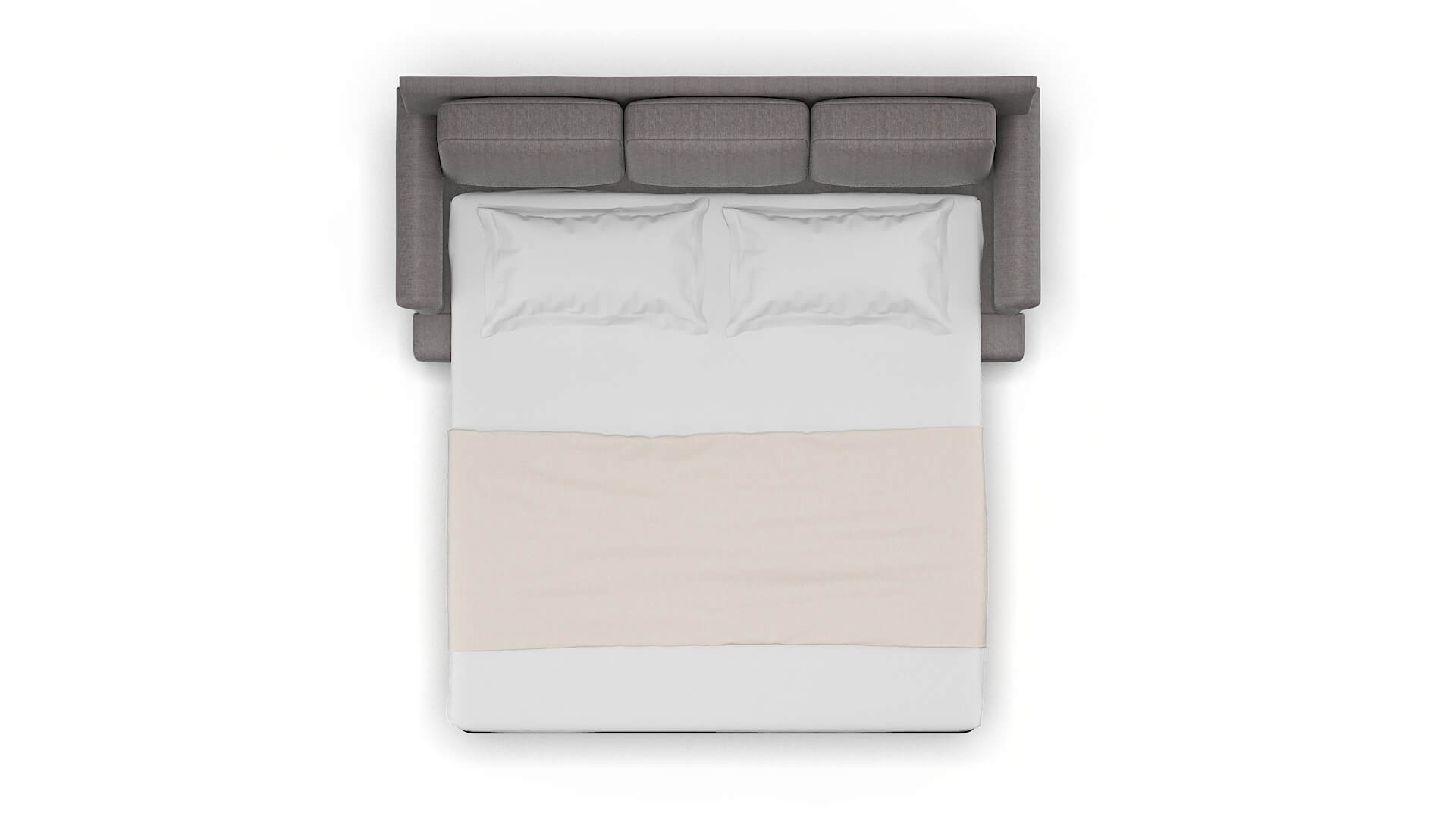 Newyork Atlas_plz Silver Sofa Sleeper Espresso legs 3