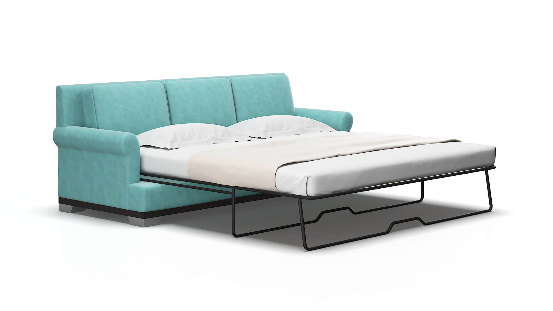 Newyork Avalon_hp Aqua Sofa Sleeper espresso legs 2