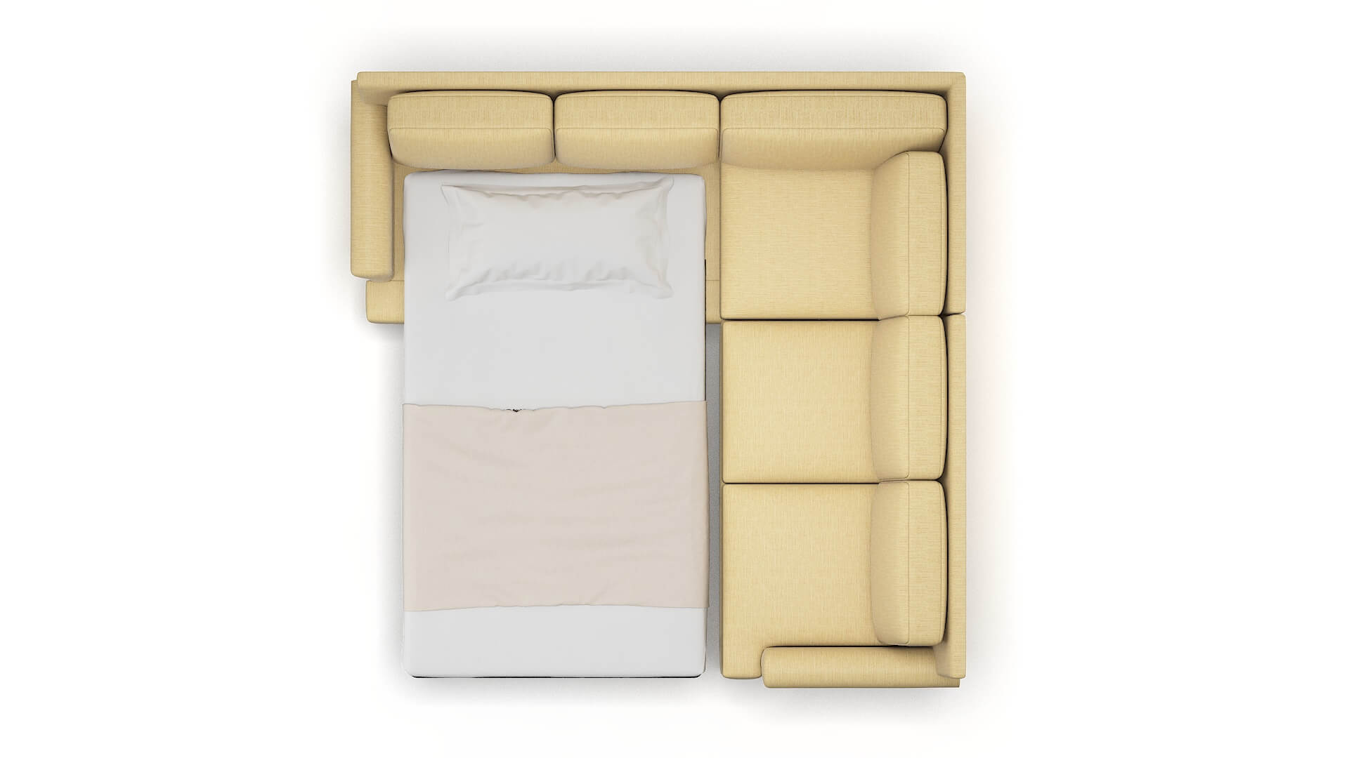 Newyork Avalon_hp Ginger Sectional Sleeper Espresso legs 3