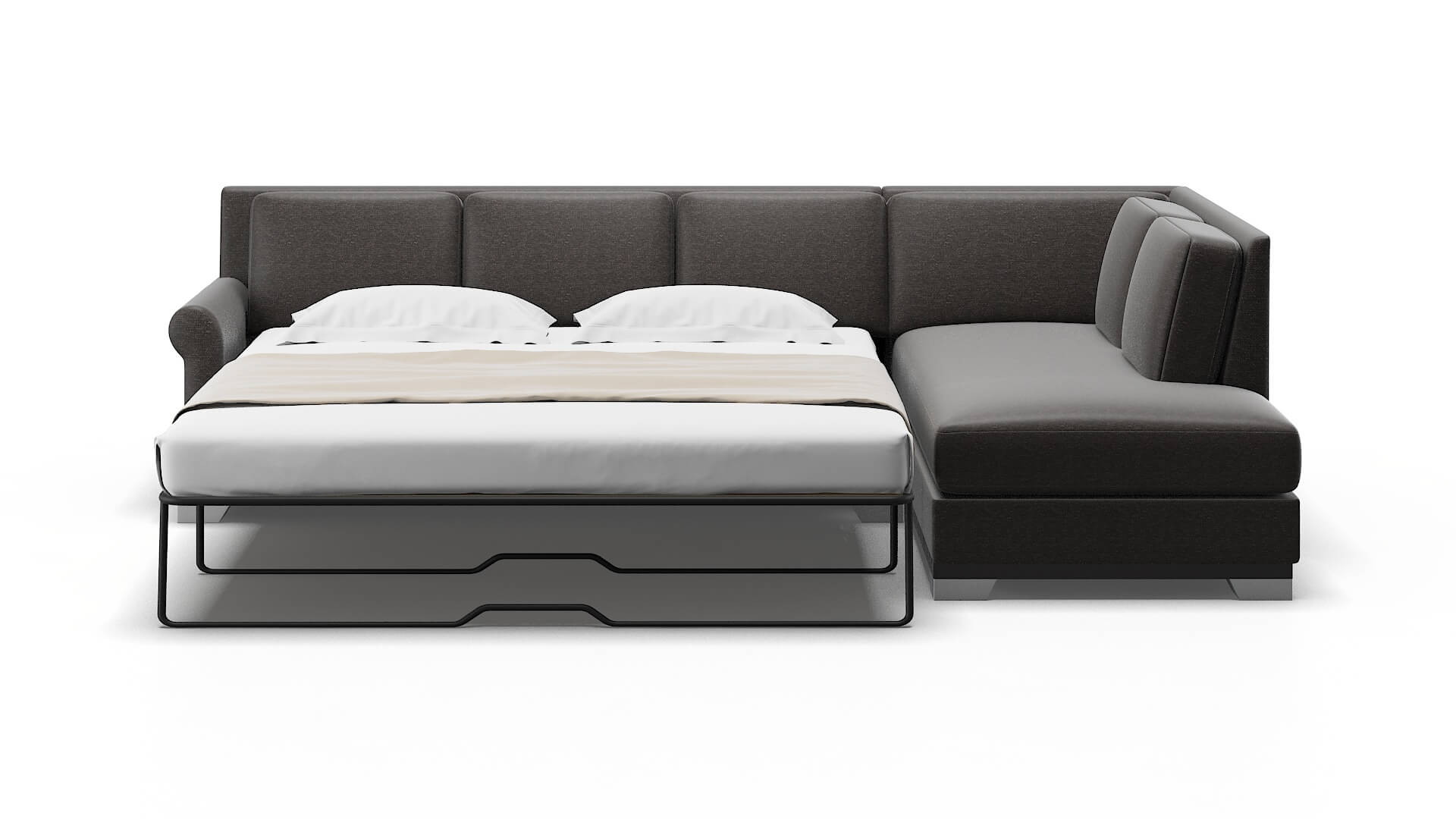 Newyork Avenger Denim Panel Sleeper Espresso legs 1