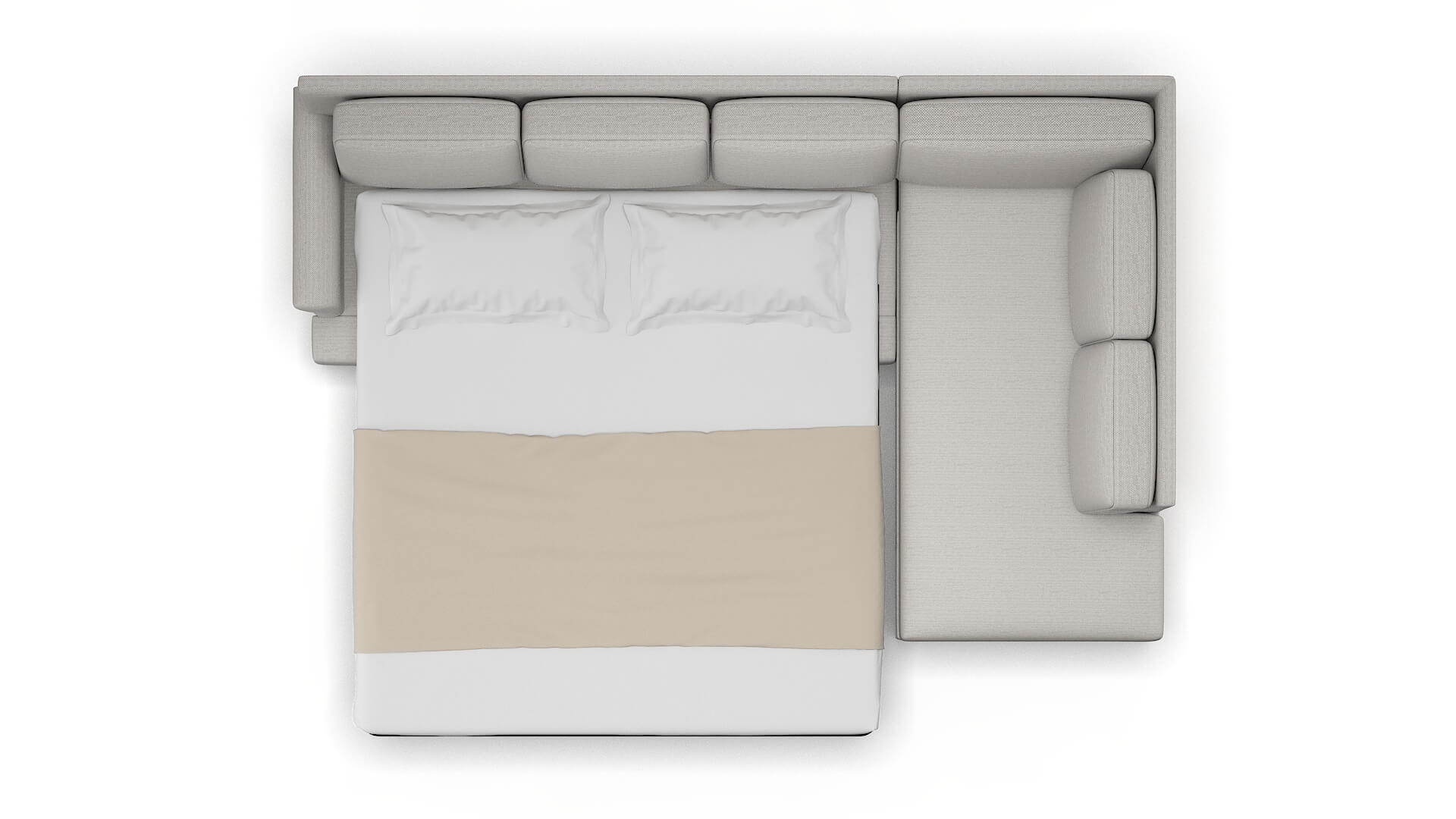 Newyork Avenger Dolphin Panel Sleeper Espresso legs 3