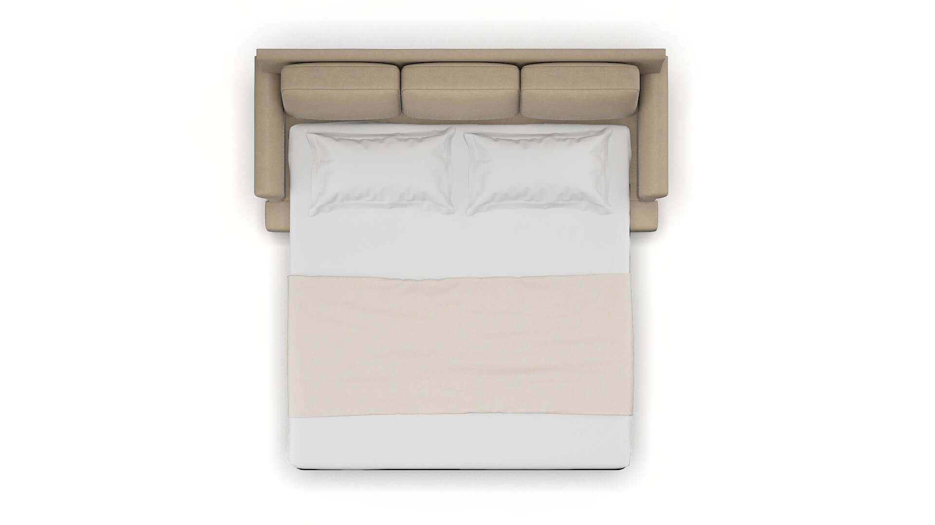 Newyork Avenger Driftwood Sofa Sleeper Espresso legs 3