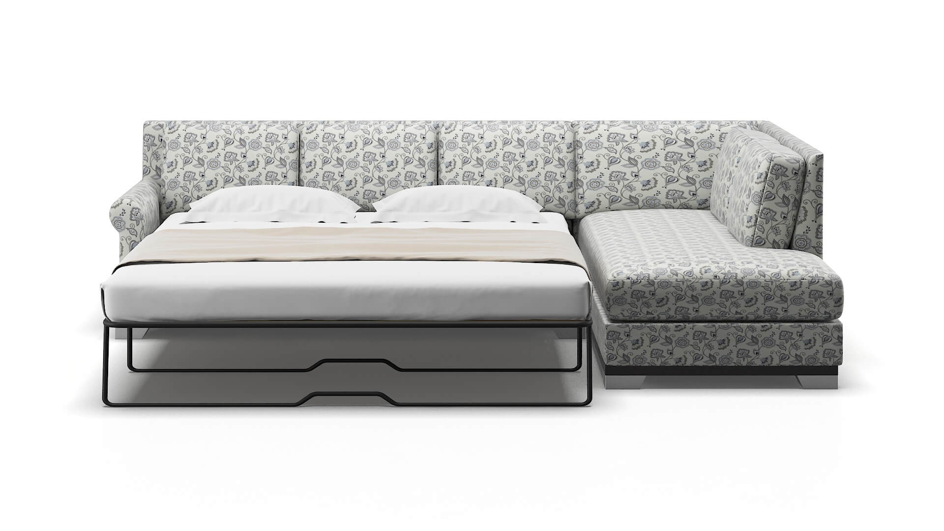 Newyork Avignon Sky Panel Sleeper Espresso legs 1