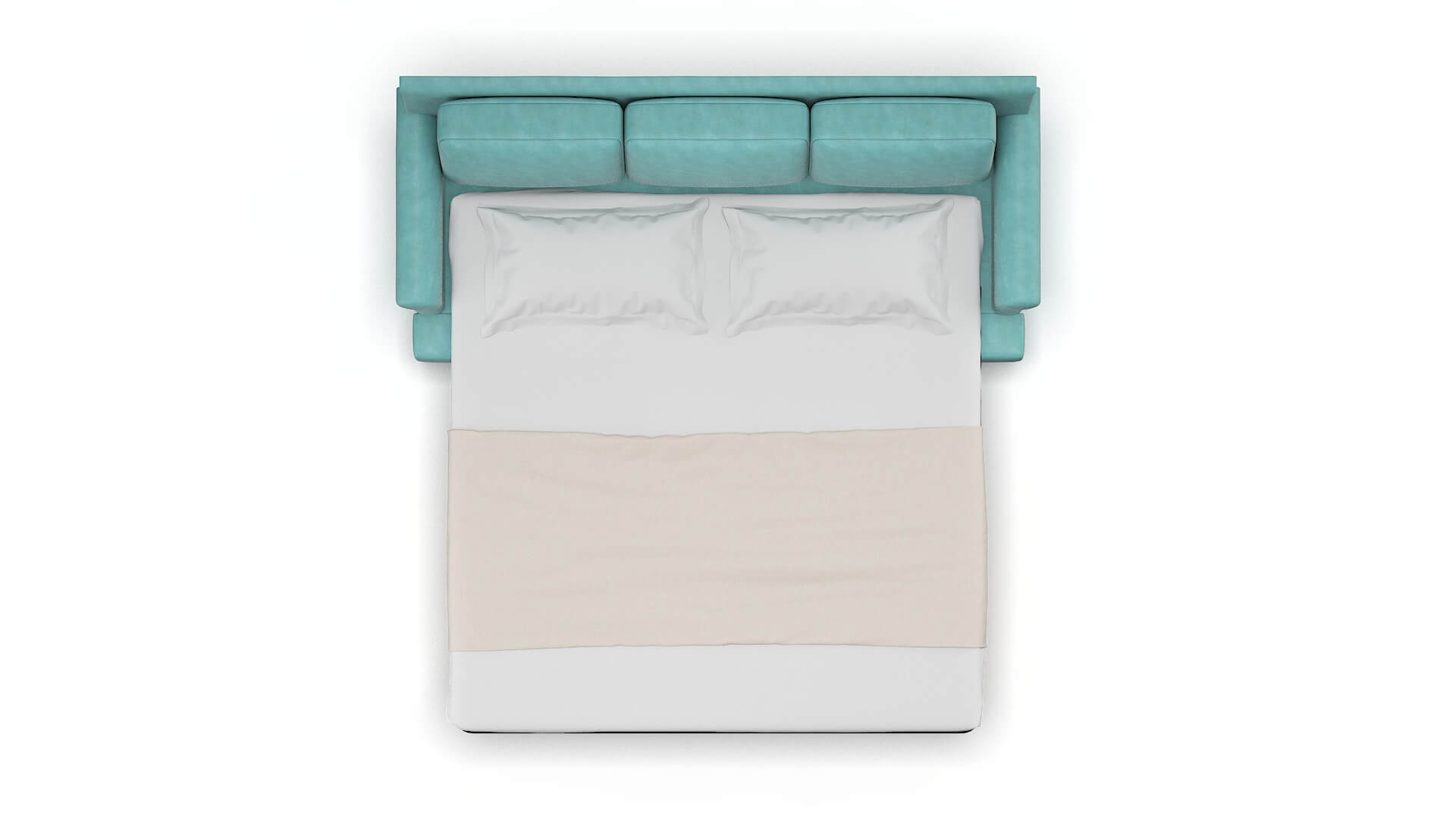 Newyork Bella Caribbean Sofa Sleeper Espresso legs 3