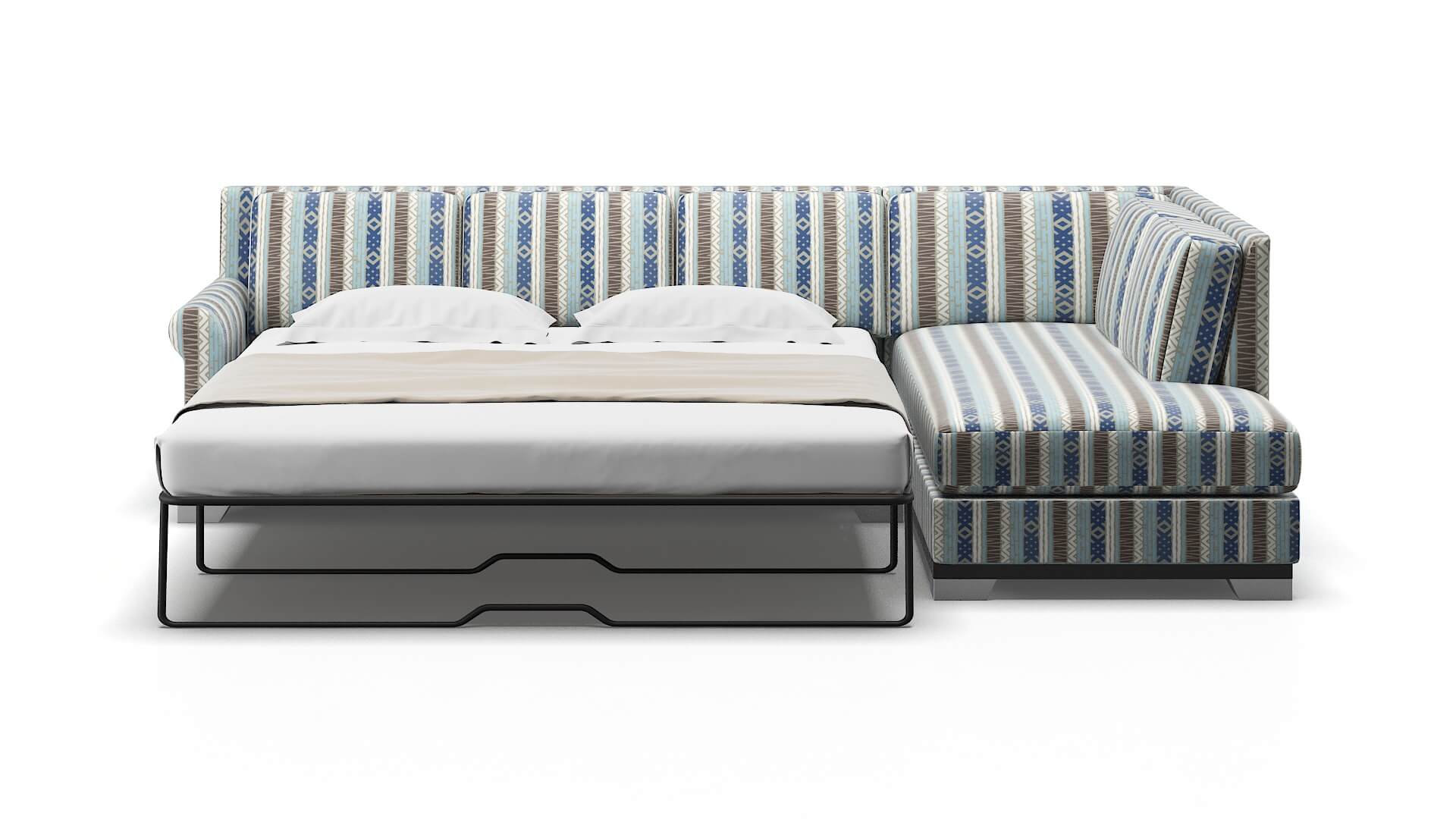 Newyork Bodhi Indigo Panel Sleeper Espresso legs 1