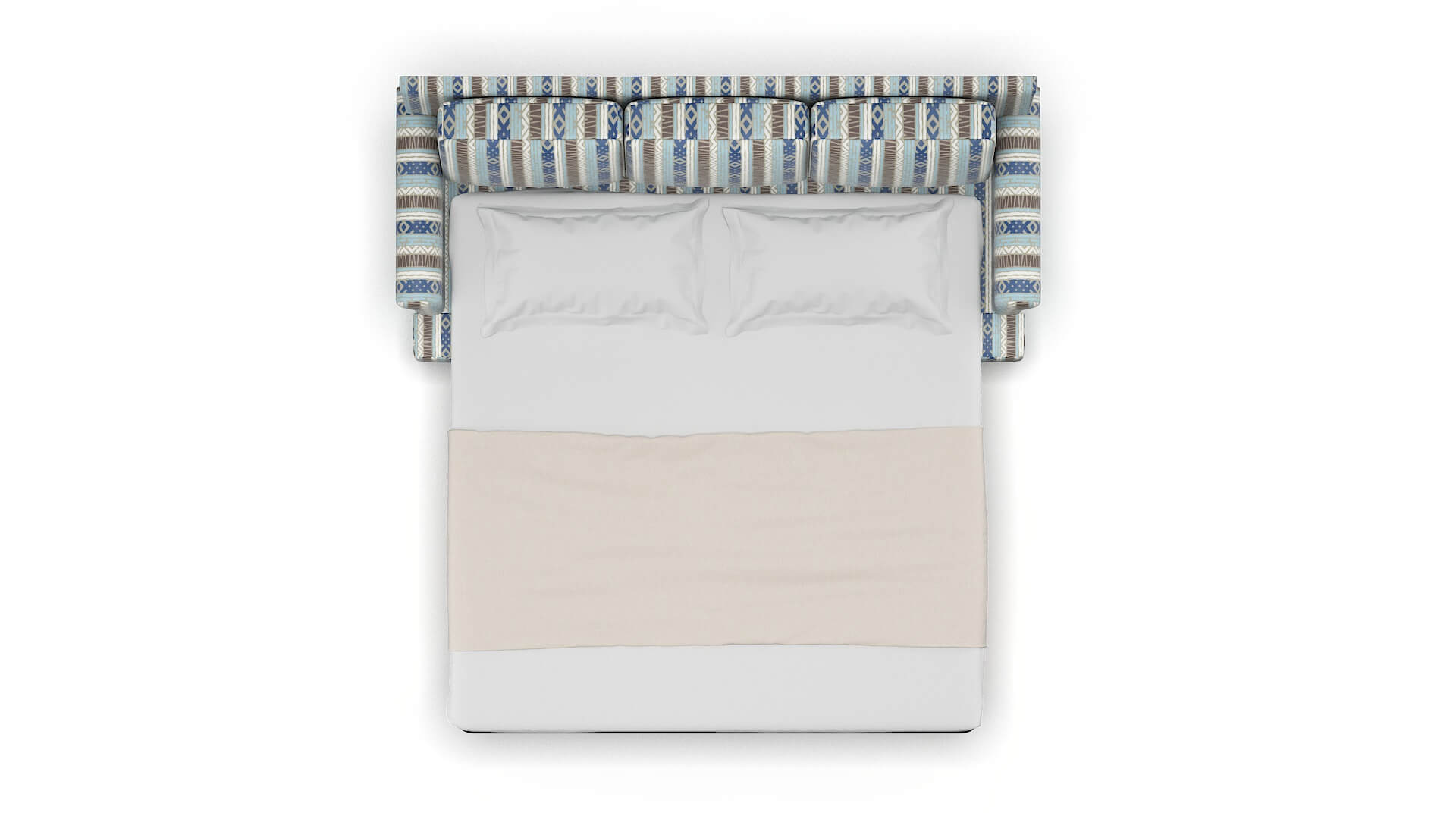 Newyork Bodhi Indigo Sofa Sleeper Espresso legs 3