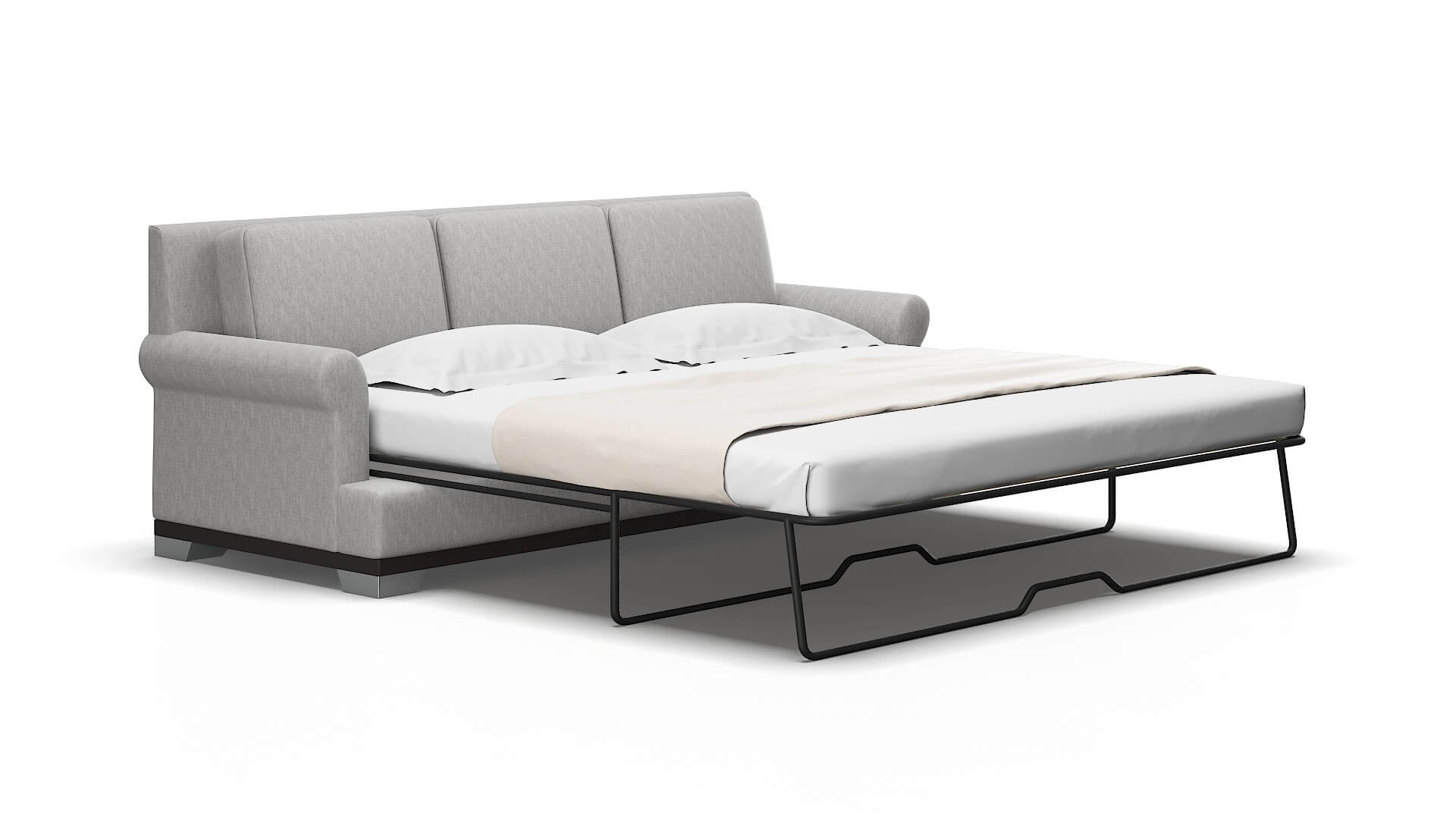 Newyork Bungalow graphite Sofa sleeper Espresso Legs  2