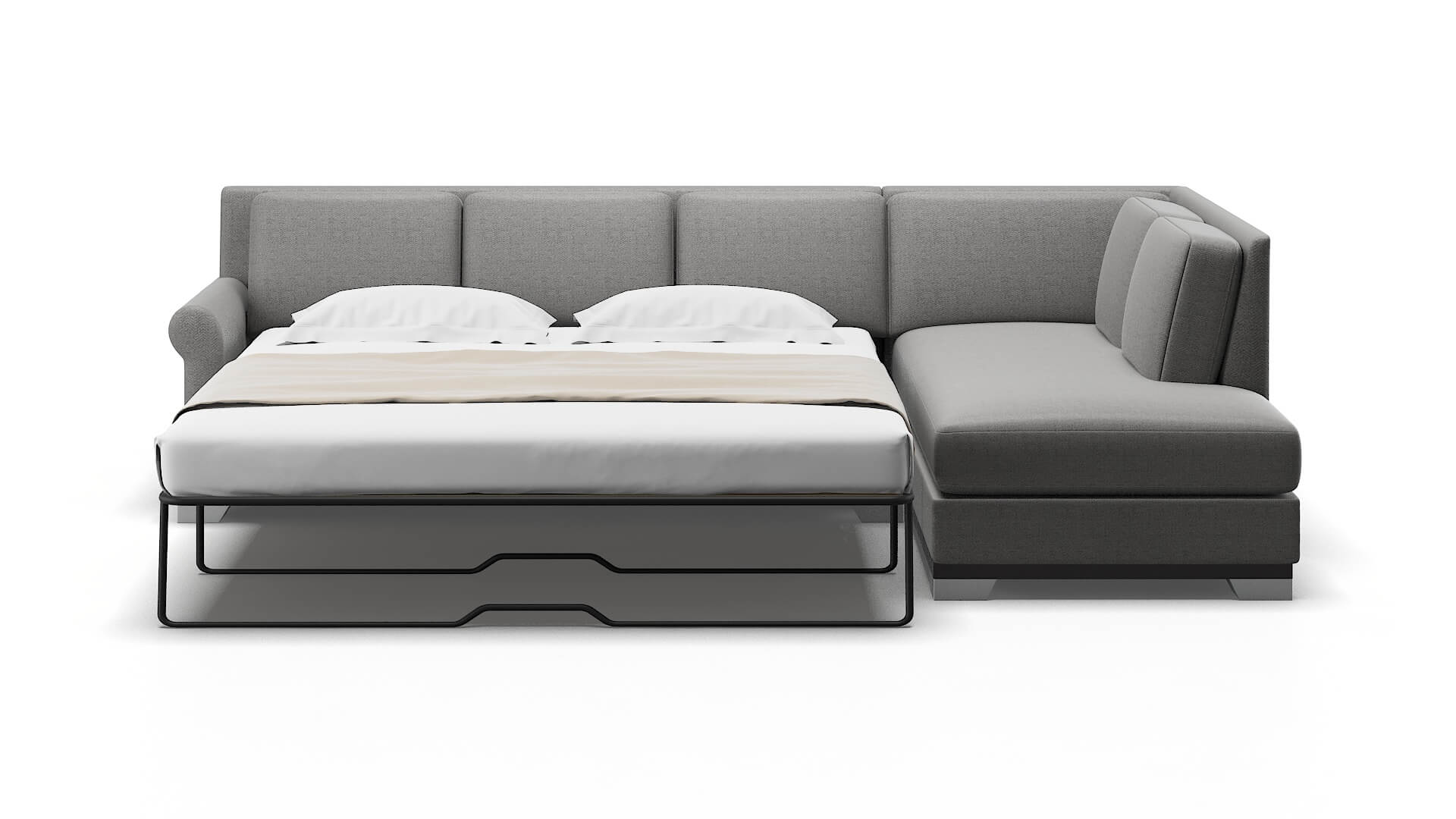 Newyork Catalina Steel Panel Sleeper Espresso legs 1