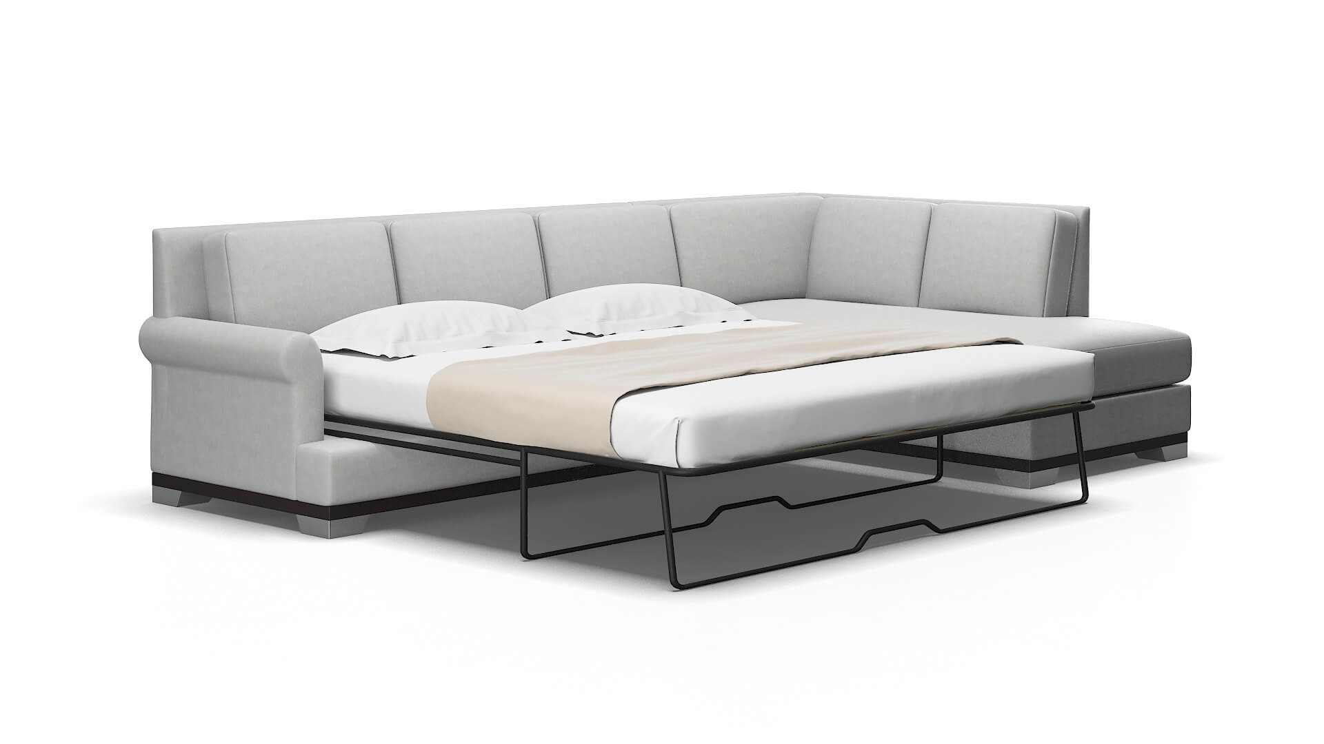 Newyork Dawson Platinum Panel Sleeper Espresso legs 2