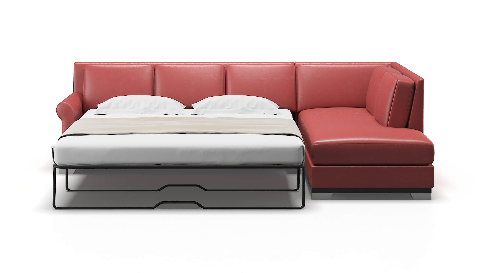 Newyork Dillion Cordovan Panel Sleeper Espresso legs 1