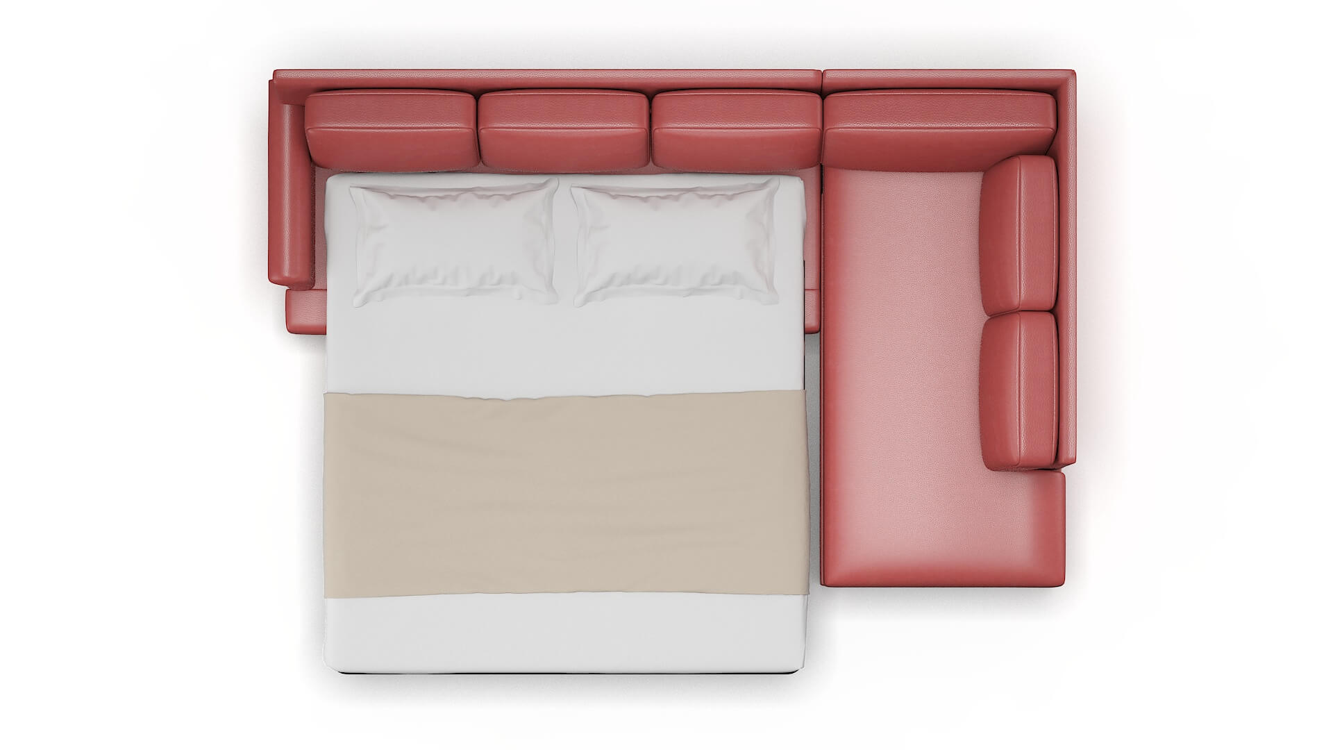 Newyork Dillion Cordovan Panel Sleeper Espresso legs 3