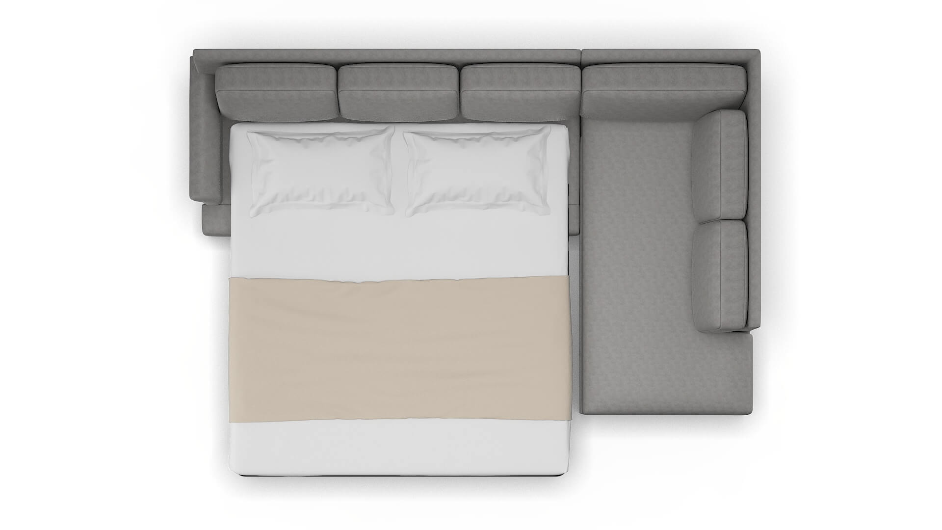 Newyork Dream_d Charcoal Panel Sleeper Espresso legs 3