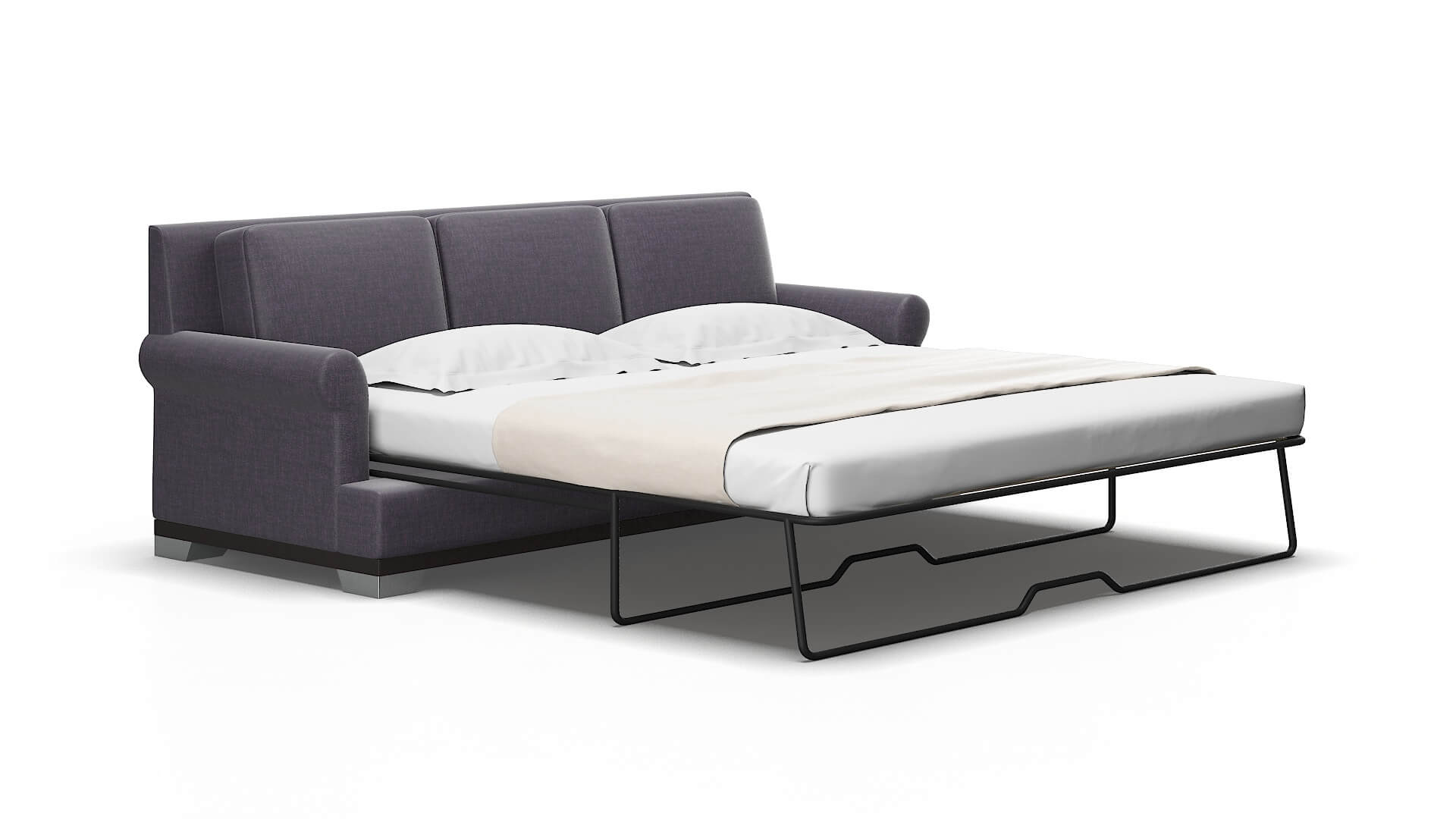 Newyork Durham ink Sofa sleeper Espresso Legs  2