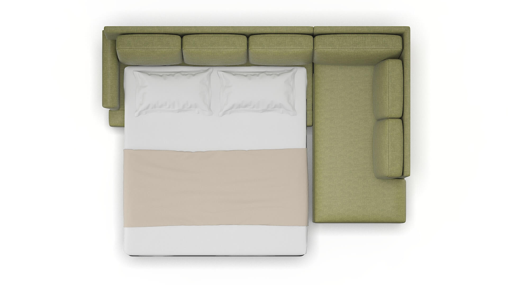 Newyork Durham Lime Panel Sleeper Espresso legs 3