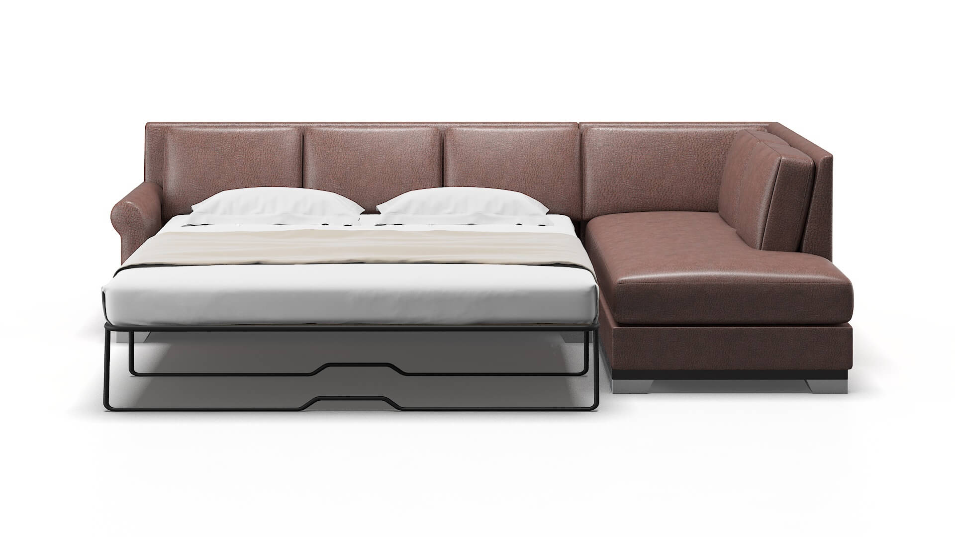 Newyork Ford Brown Panel Sleeper Espresso legs 1