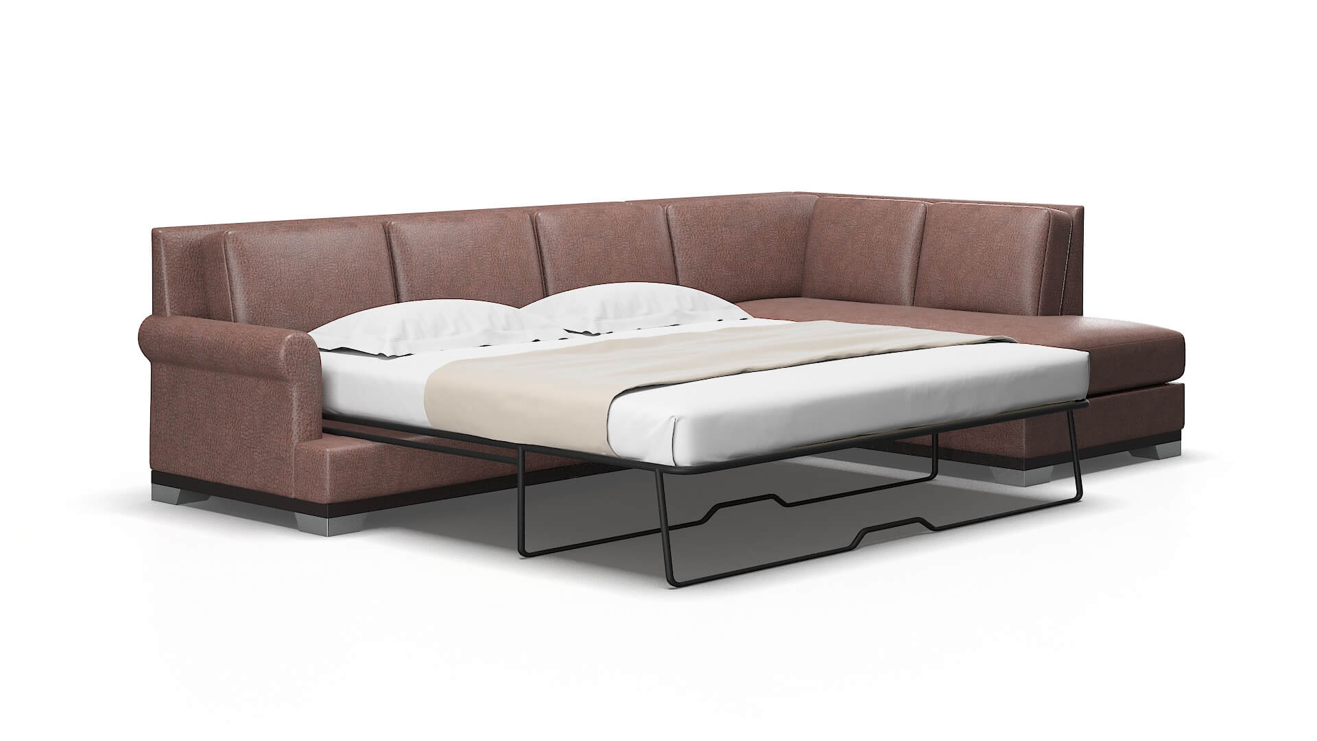 Newyork Ford Brown Panel Sleeper Espresso legs 2