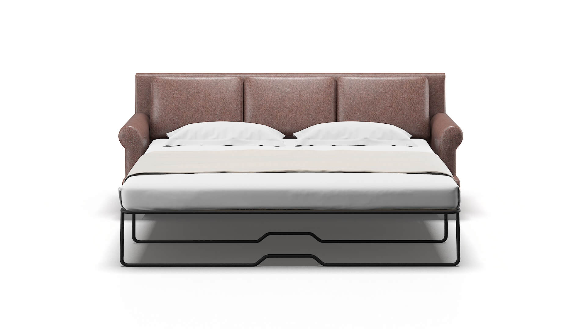 Newyork Ford Brown Sofa Sleeper Espresso legs 1