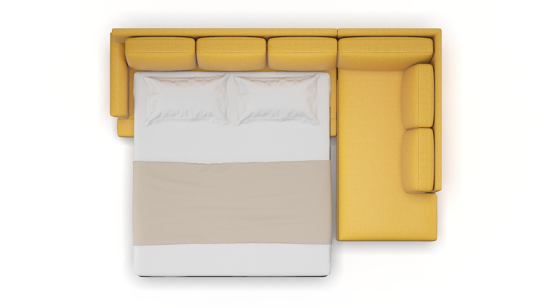 Newyork Glee Aglow Panel Sleeper Espresso legs 3