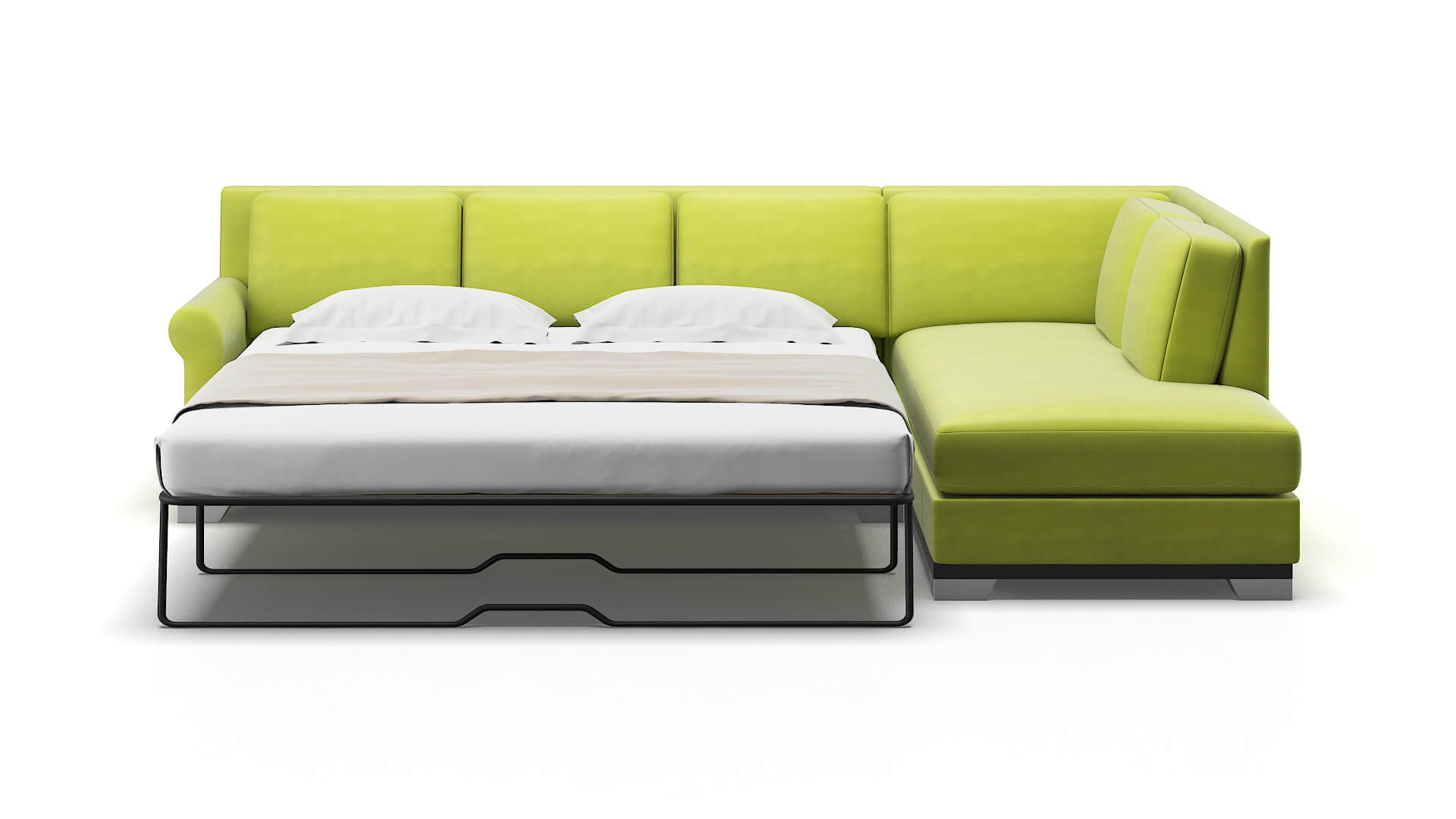 Newyork Hathaway Apple Panel Sleeper Espresso legs 1