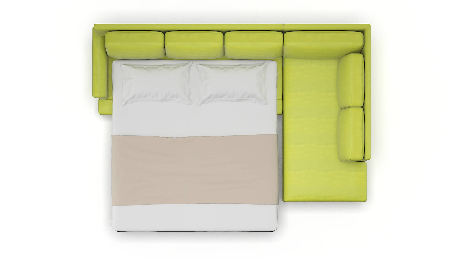 Newyork Hathaway Apple Panel Sleeper Espresso legs 3