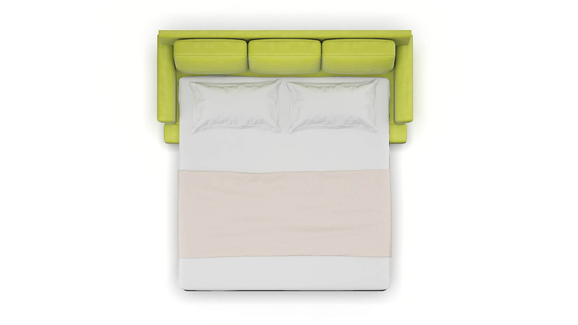 Newyork Hathaway Apple Sofa Sleeper Espresso legs 3