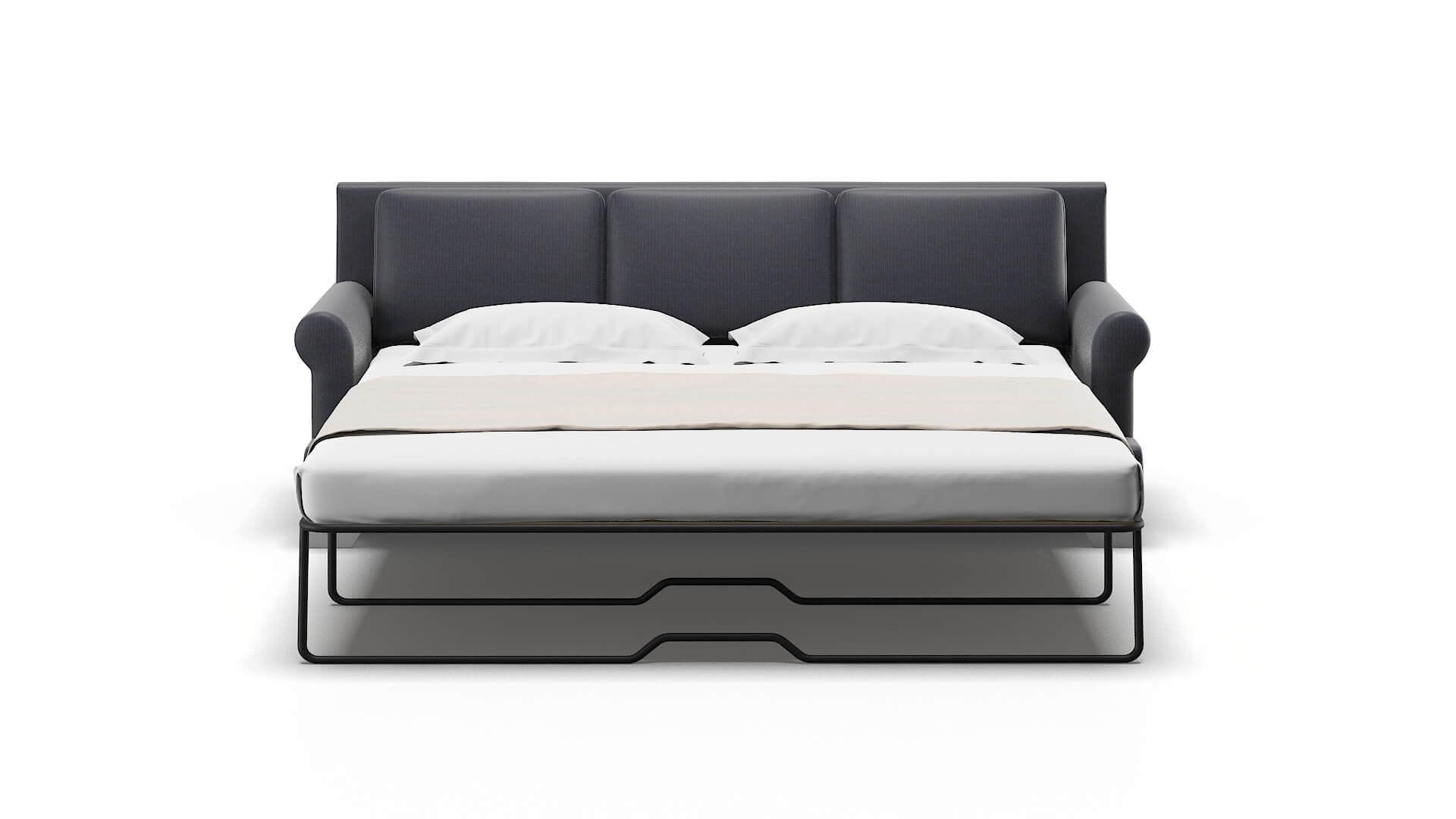 Newyork Hepburn_hrp Deep_sea Sofa Sleeper Espresso legs 1