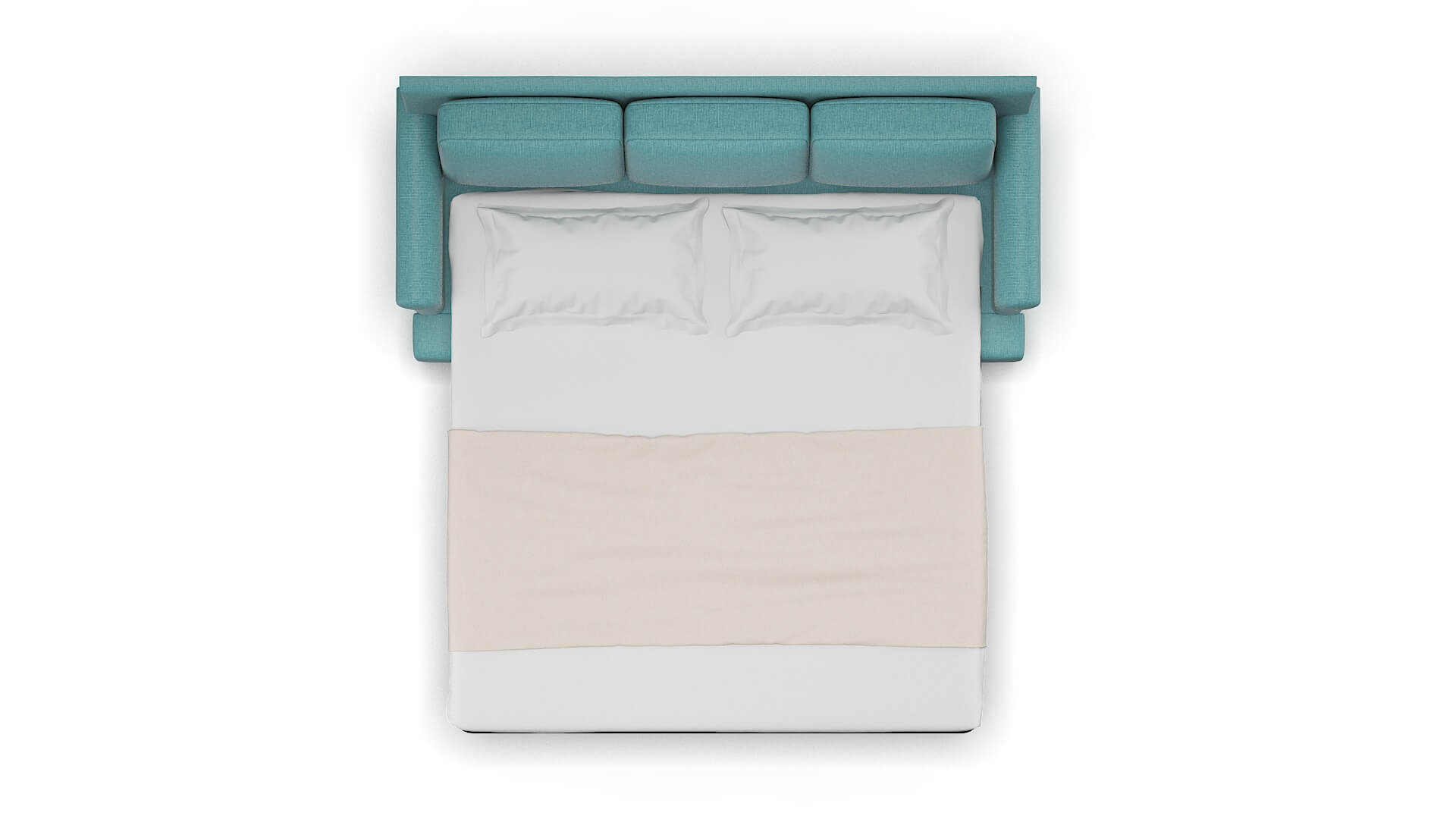 Newyork Hepburn_hrp Emerald Sofa Sleeper Espresso legs 3