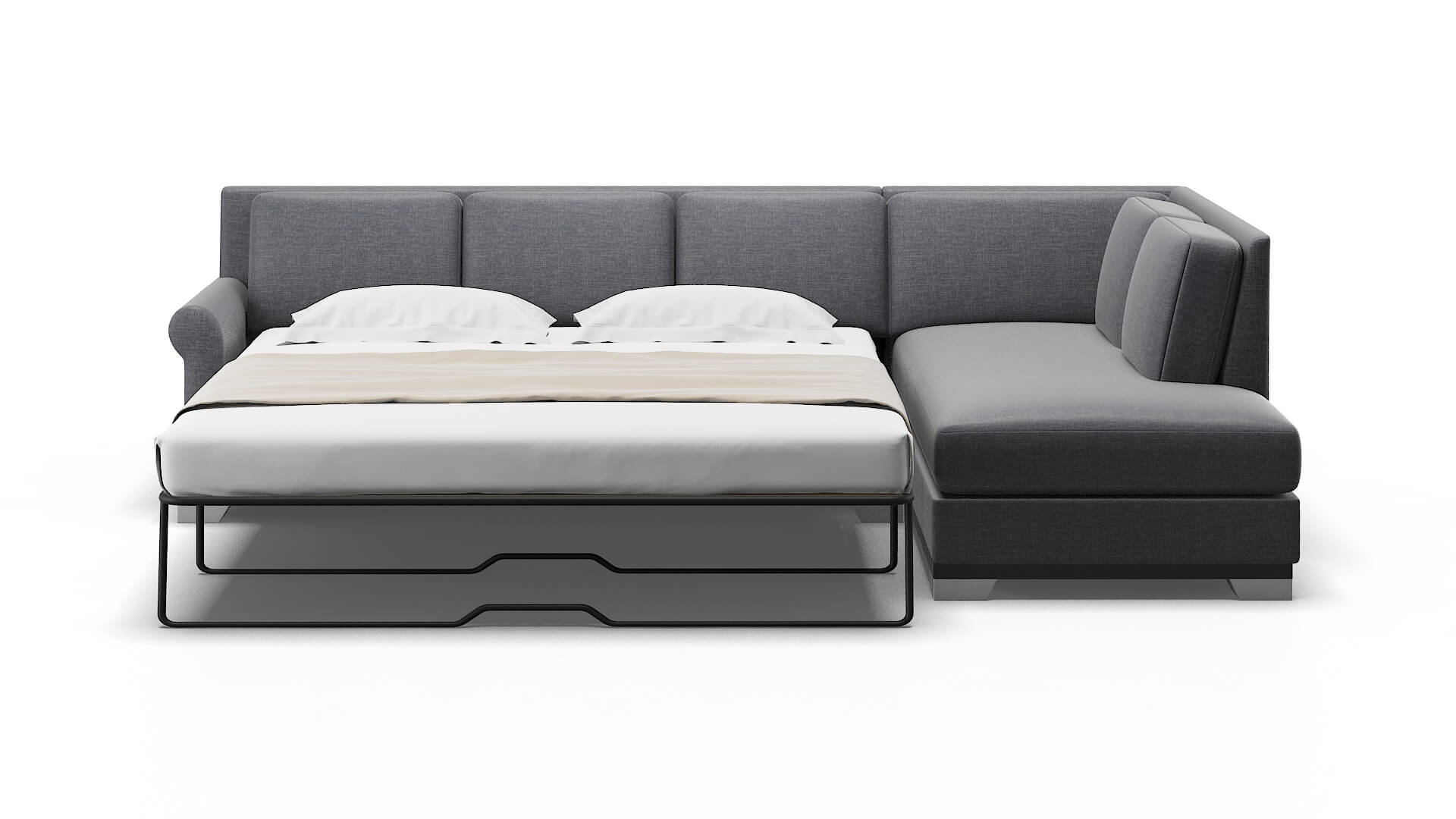 Newyork Keylargo Graphite Panel Sleeper Espresso legs 1