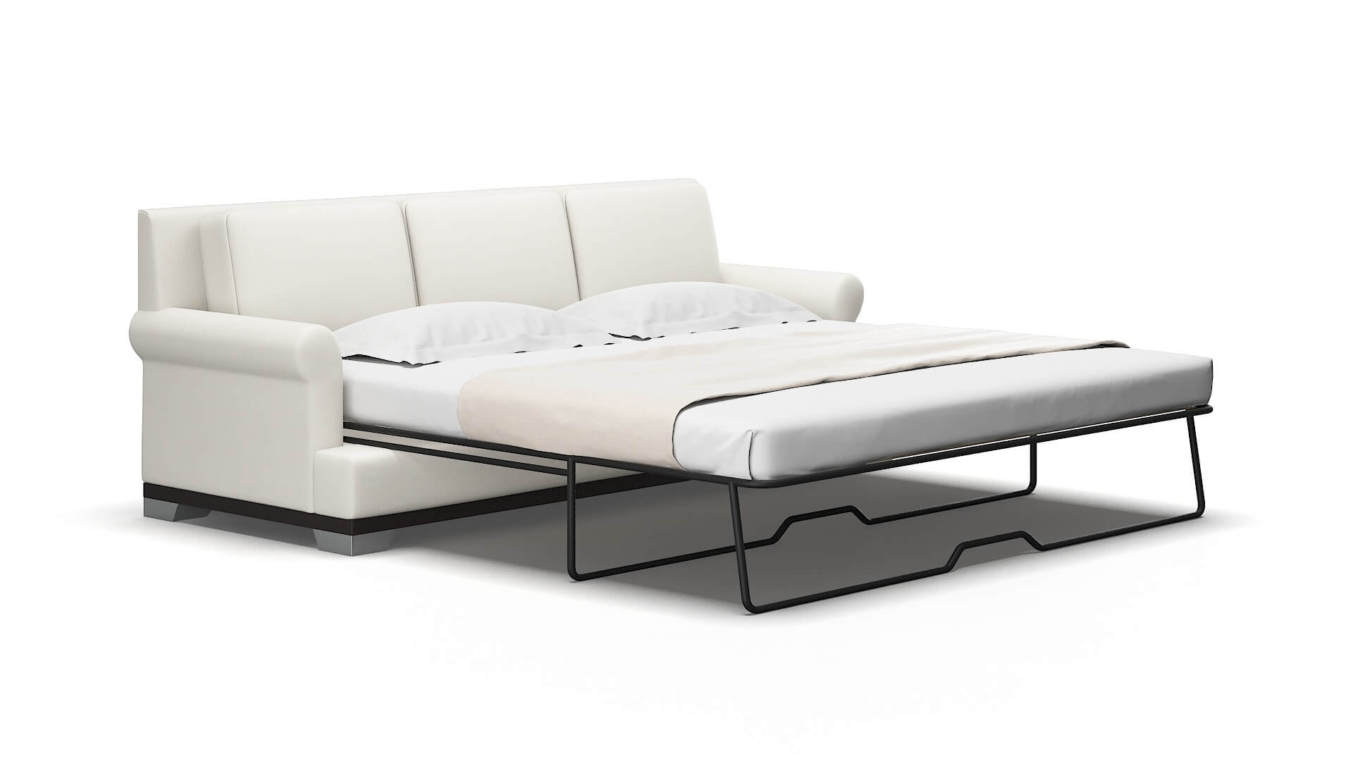 Newyork Keylargo oatmeal Sofa sleeper Espresso Legs  2