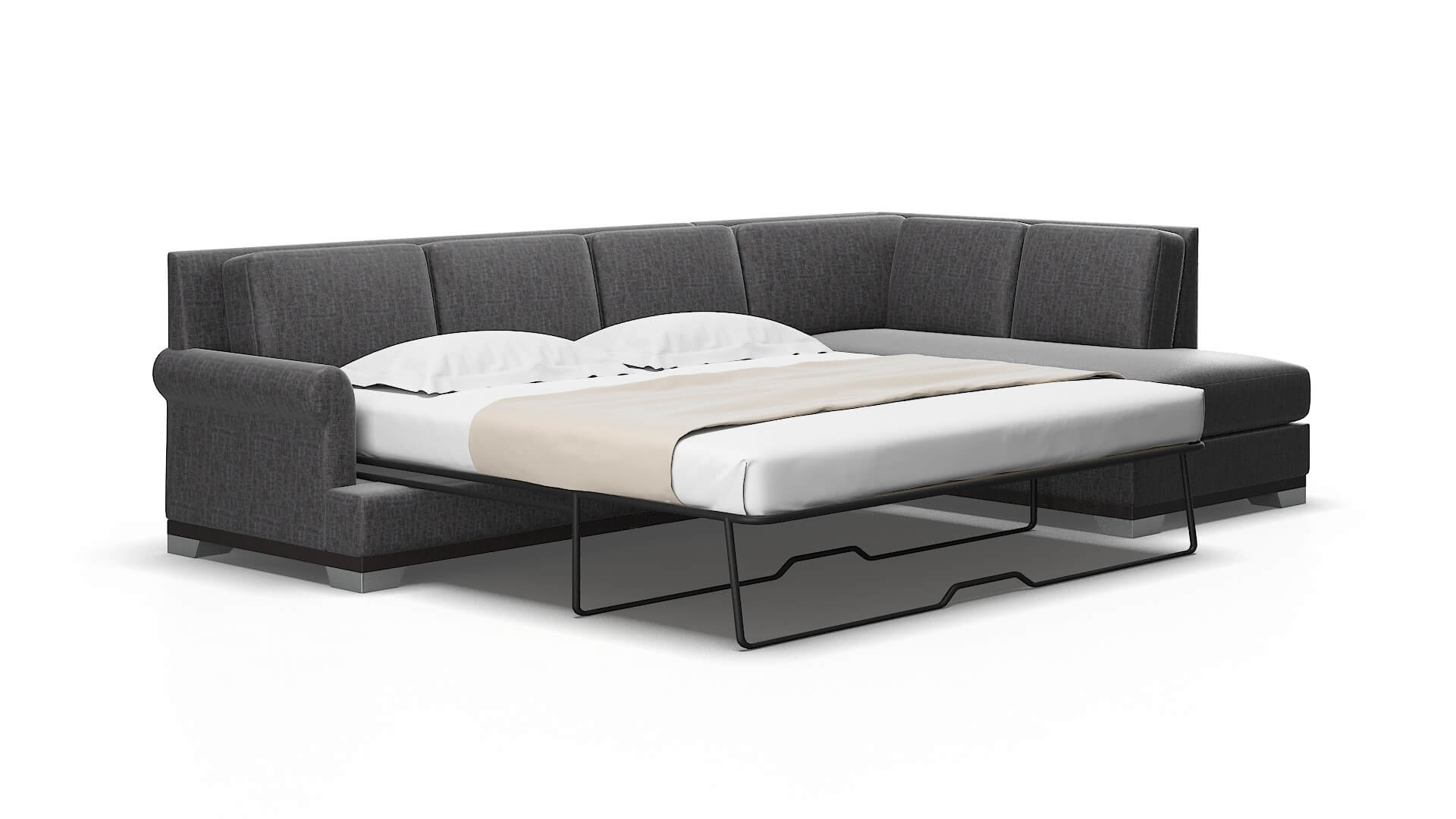Newyork Marcy baltic Panel sleeper Espresso Legs  2