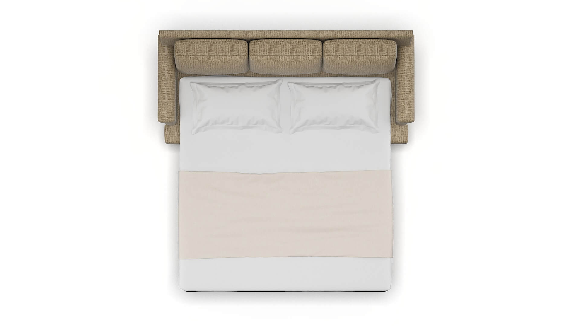 Newyork Marcy Camel Sofa Sleeper Espresso legs 3