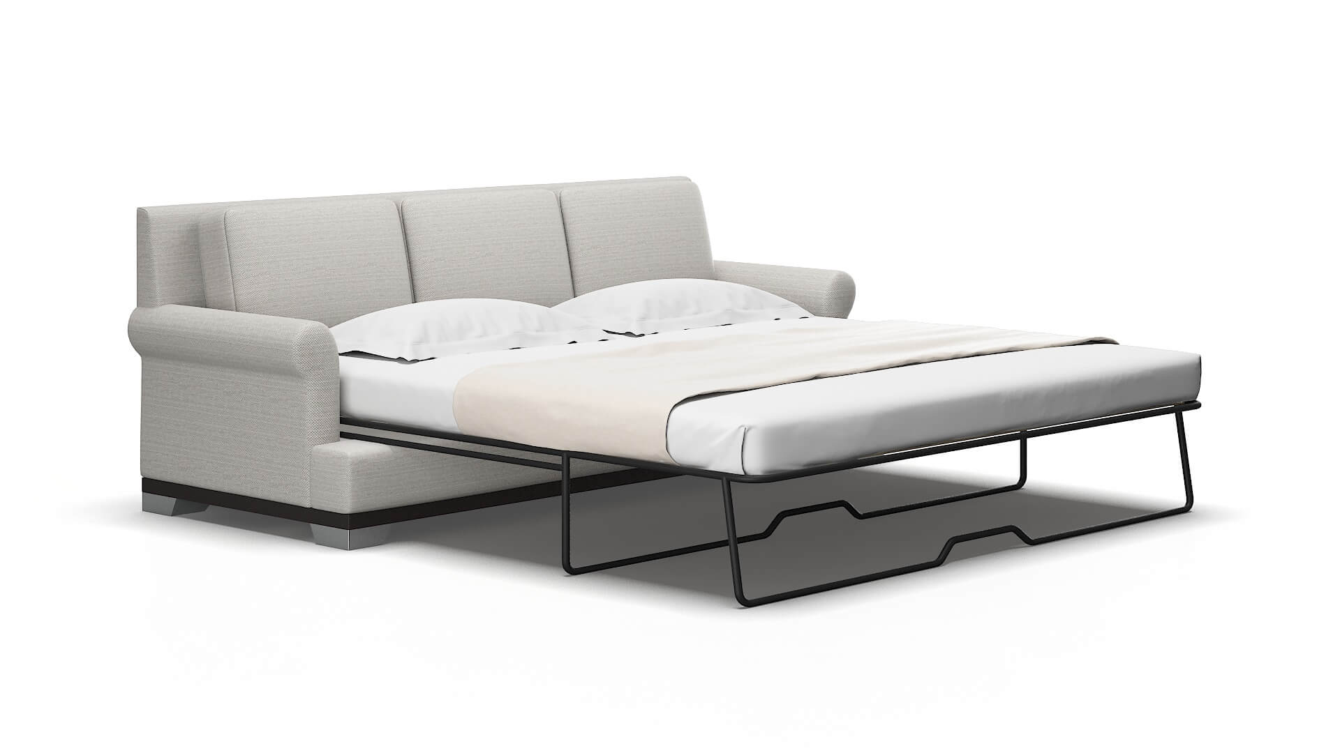 Newyork Naples ash Sofa sleeper Espresso Legs  2