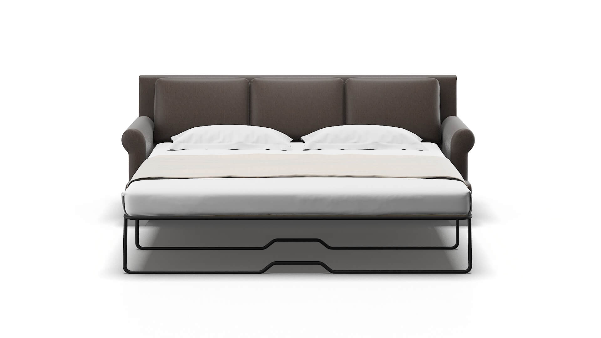 Newyork Naples Graphite Sofa Sleeper Espresso legs 1