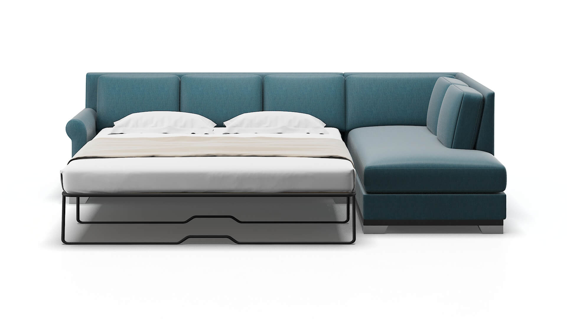 Newyork Naples Slate Panel Sleeper Espresso legs 1