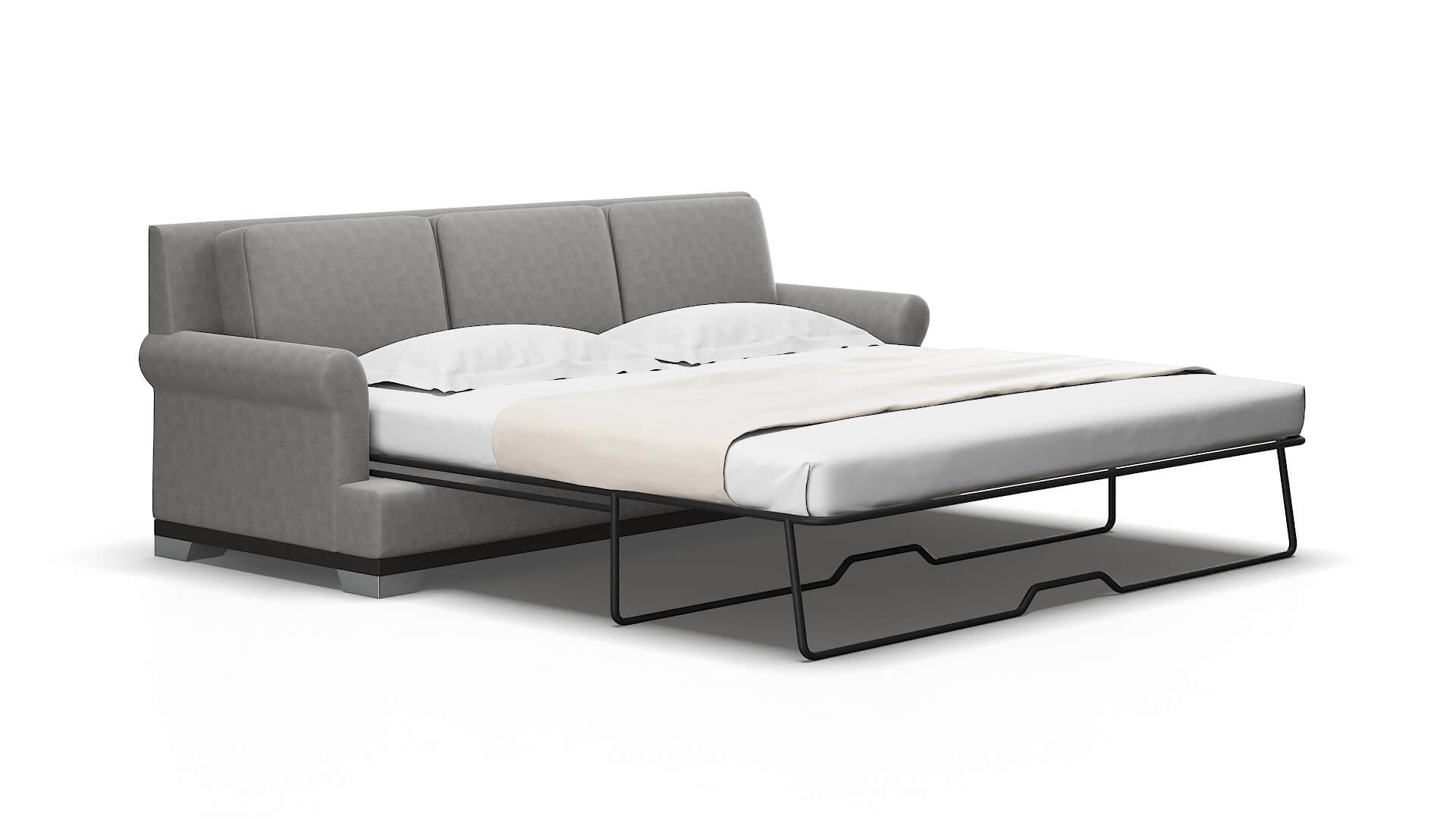 Newyork Noble Smoke Sofa Sleeper Espresso legs 2