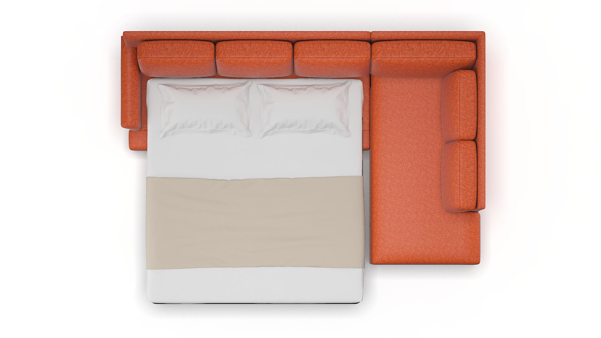 Newyork Notion Tang Panel Sleeper Espresso legs 3