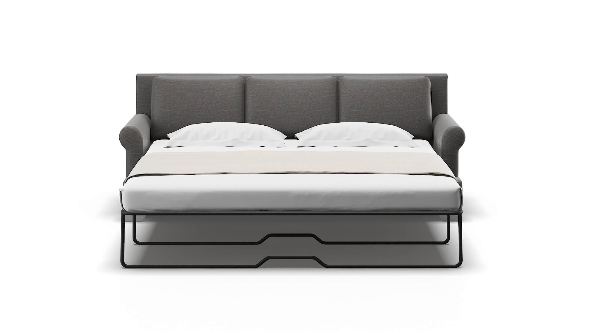 Newyork Oscar Grey Sofa Sleeper Espresso legs 1