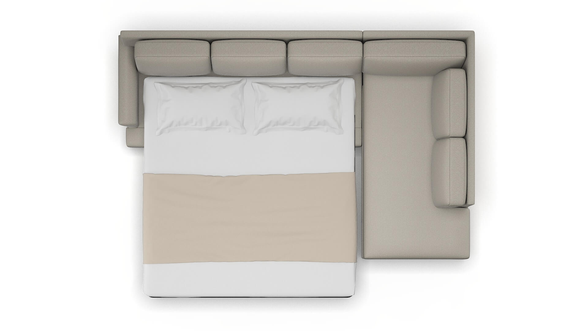 Newyork Oscar Silver Panel Sleeper Espresso legs 3