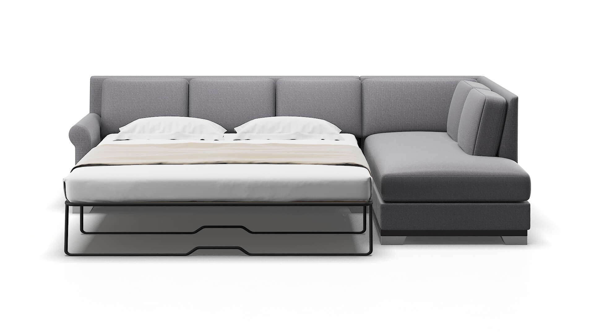 Newyork Parker Ash Panel Sleeper Espresso legs 1