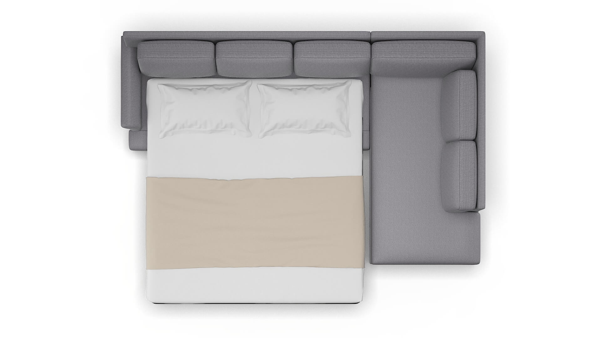 Newyork Parker Ash Panel Sleeper Espresso legs 3