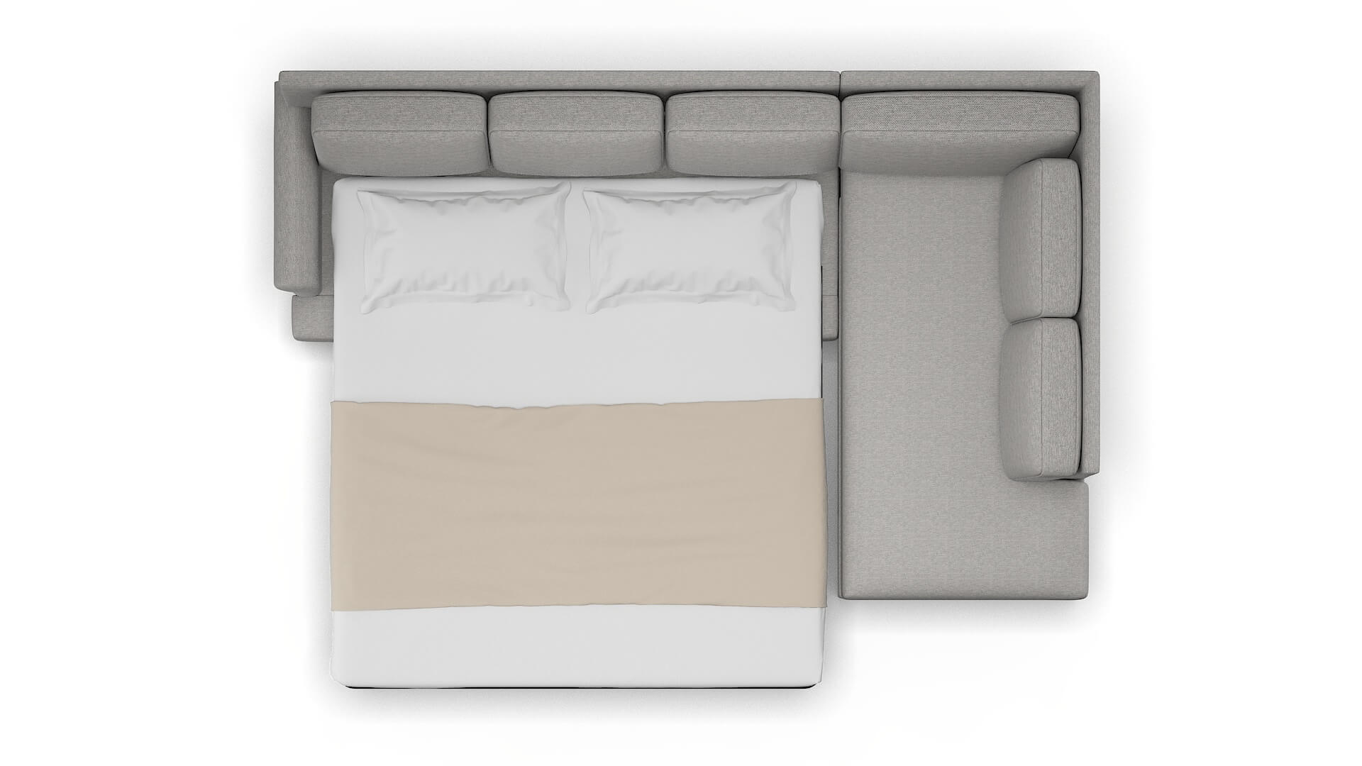 Newyork Phoenix Smoke Panel Sleeper Espresso legs 3