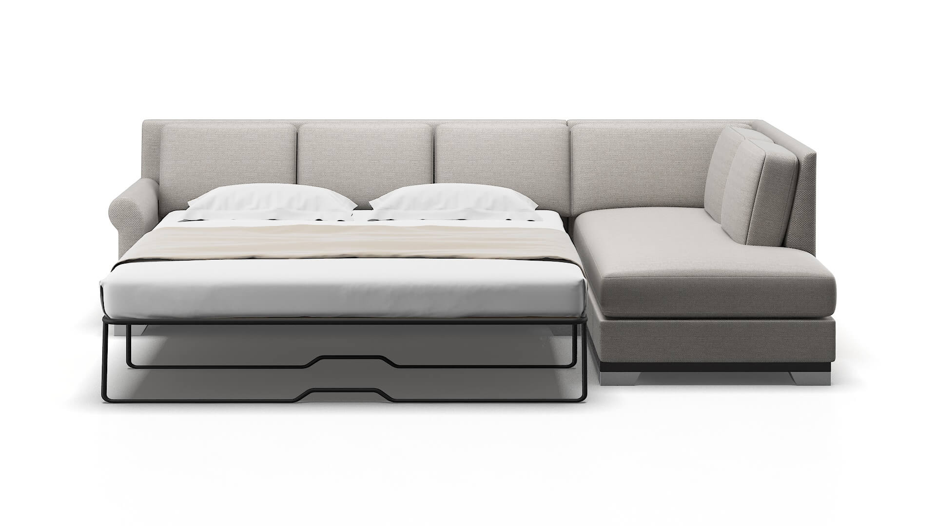 Newyork Phoenix Sterling Panel Sleeper Espresso legs 1