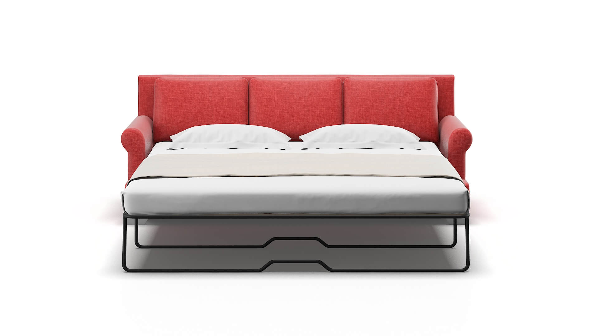 Newyork Portland Berry Sofa Sleeper Espresso legs 1