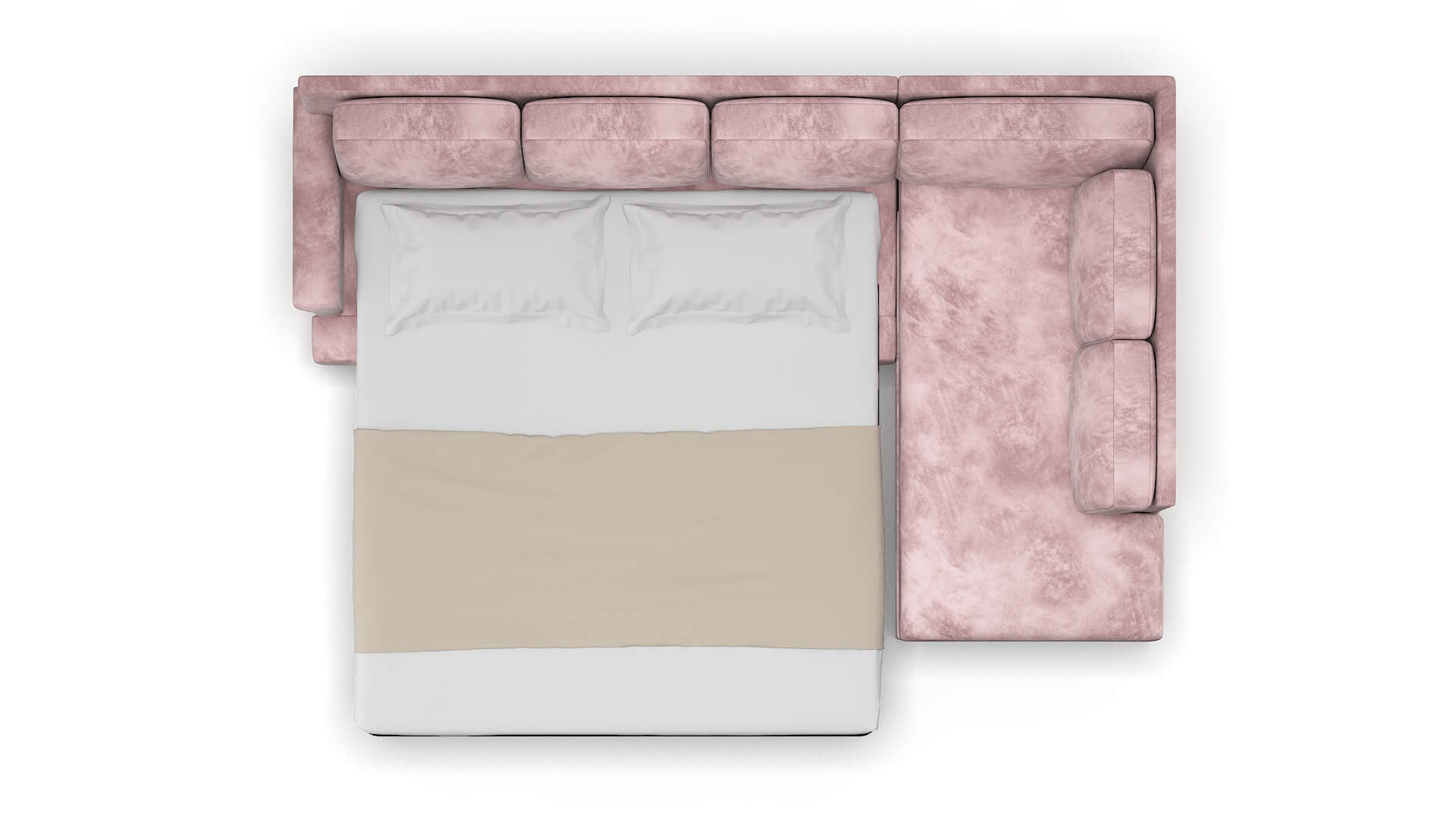 Newyork Quartz 705 Panel Sleeper Espresso legs 3