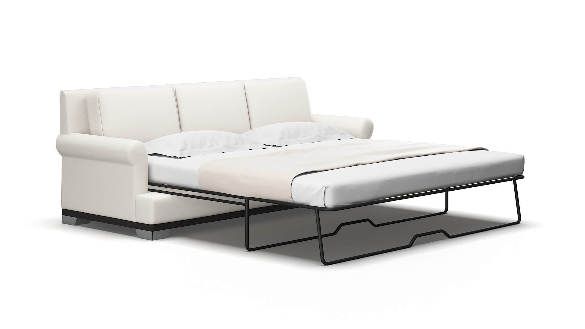 Newyork Redondo pearl Sofa sleeper Espresso Legs  2