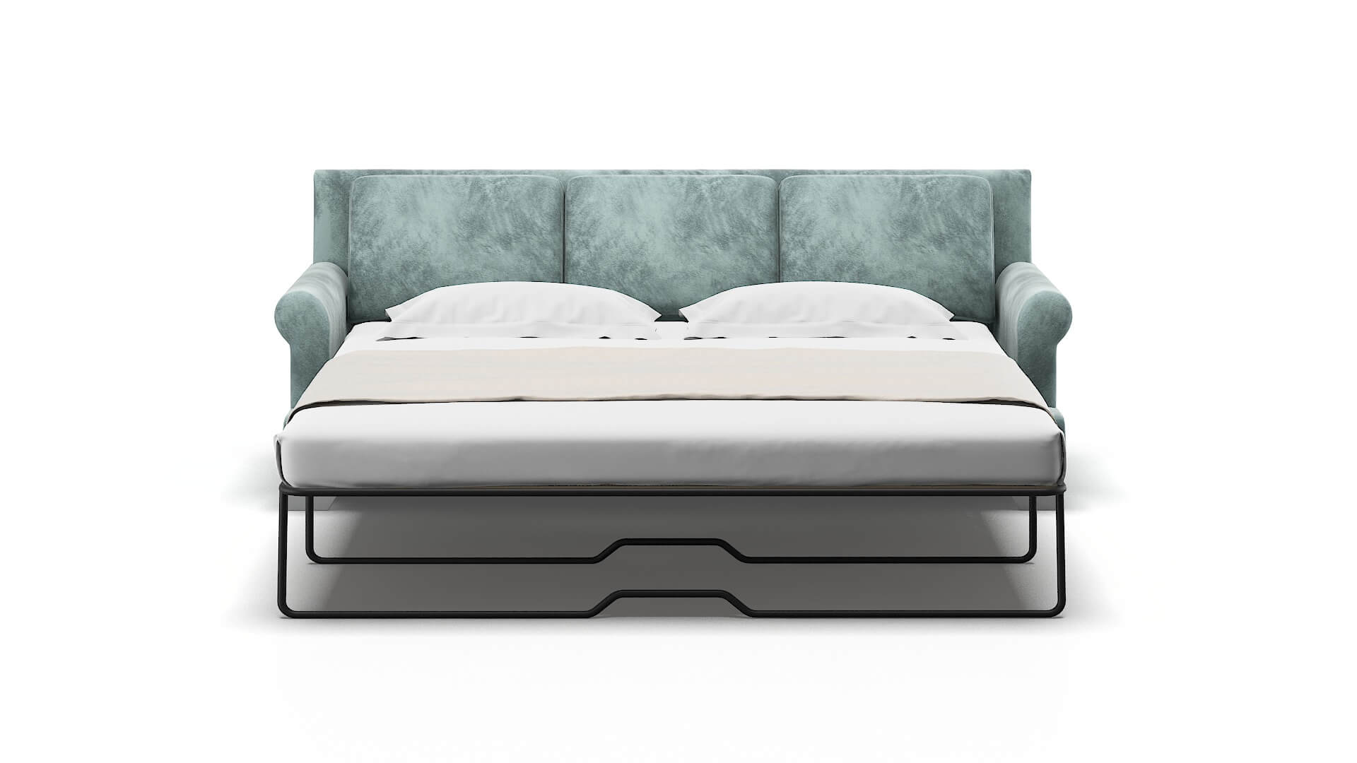 Newyork Royale Cloud Sofa Sleeper Espresso legs 1