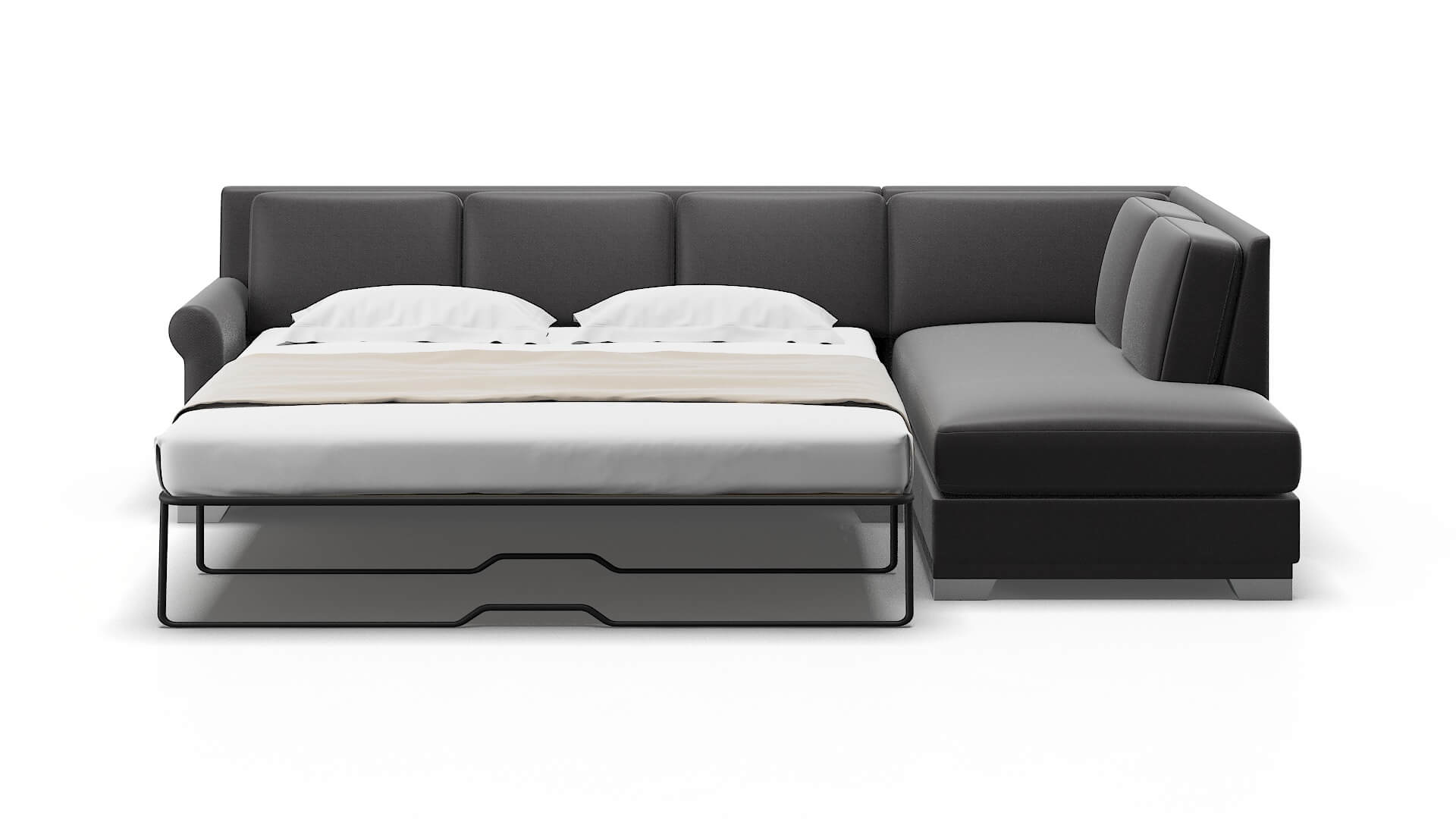 Newyork Royale Eclipse Panel Sleeper Espresso legs 1