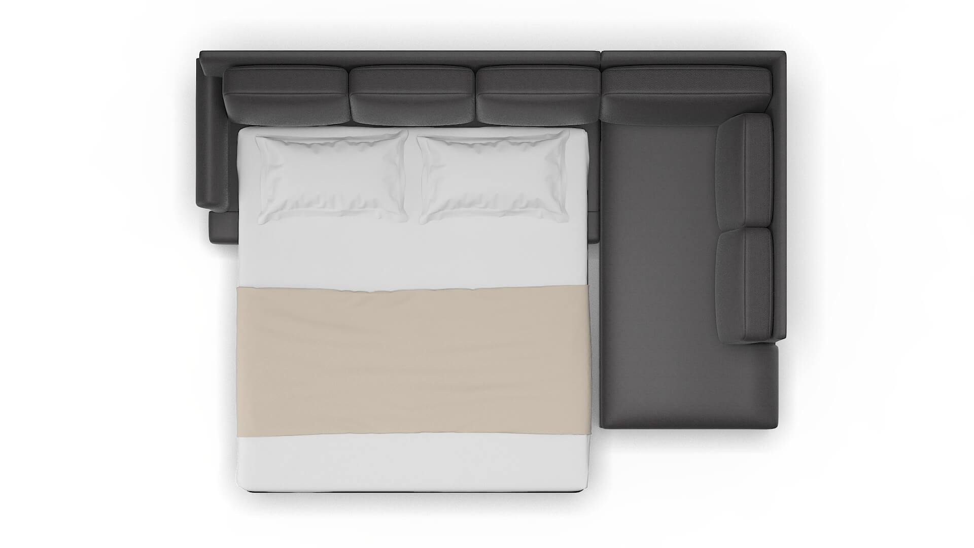 Newyork Royale Eclipse Panel Sleeper Espresso legs 3