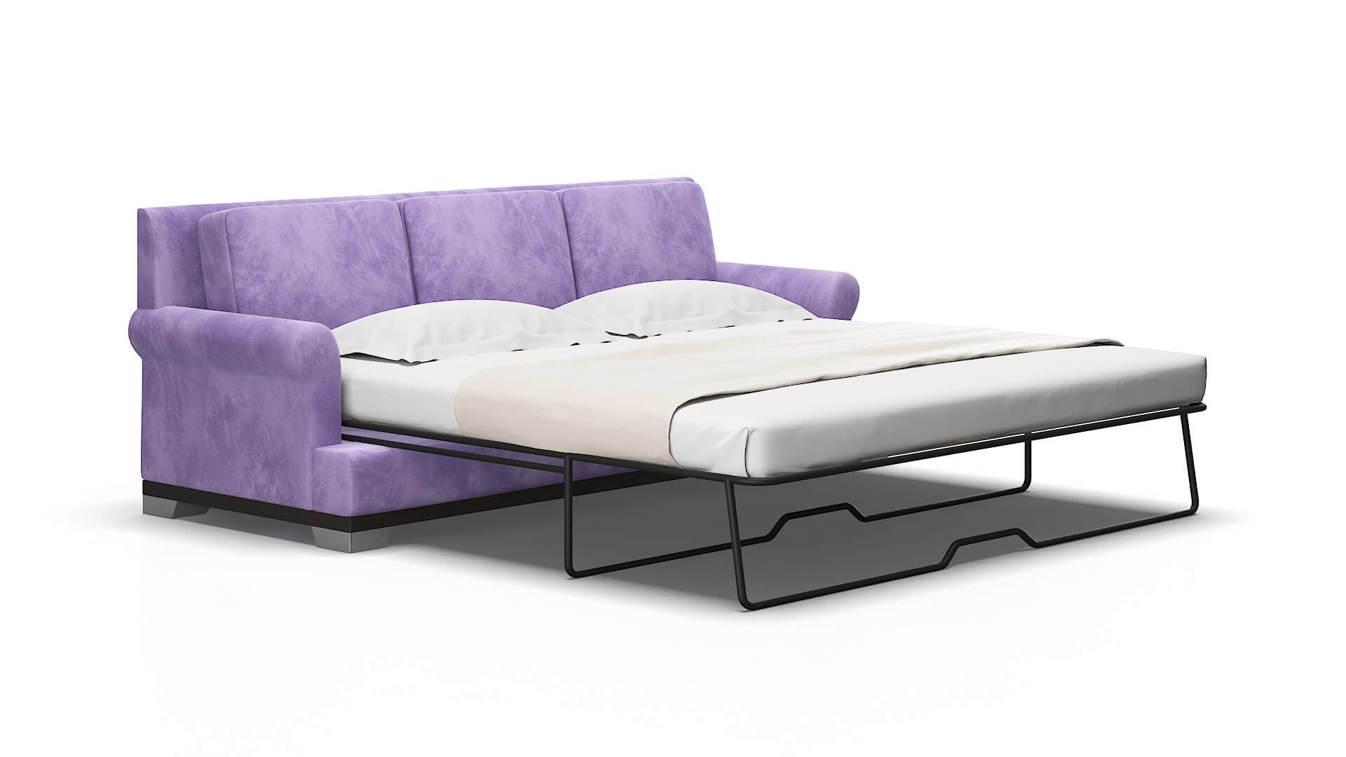 Newyork Royale lavender Sofa sleeper Espresso Legs  2
